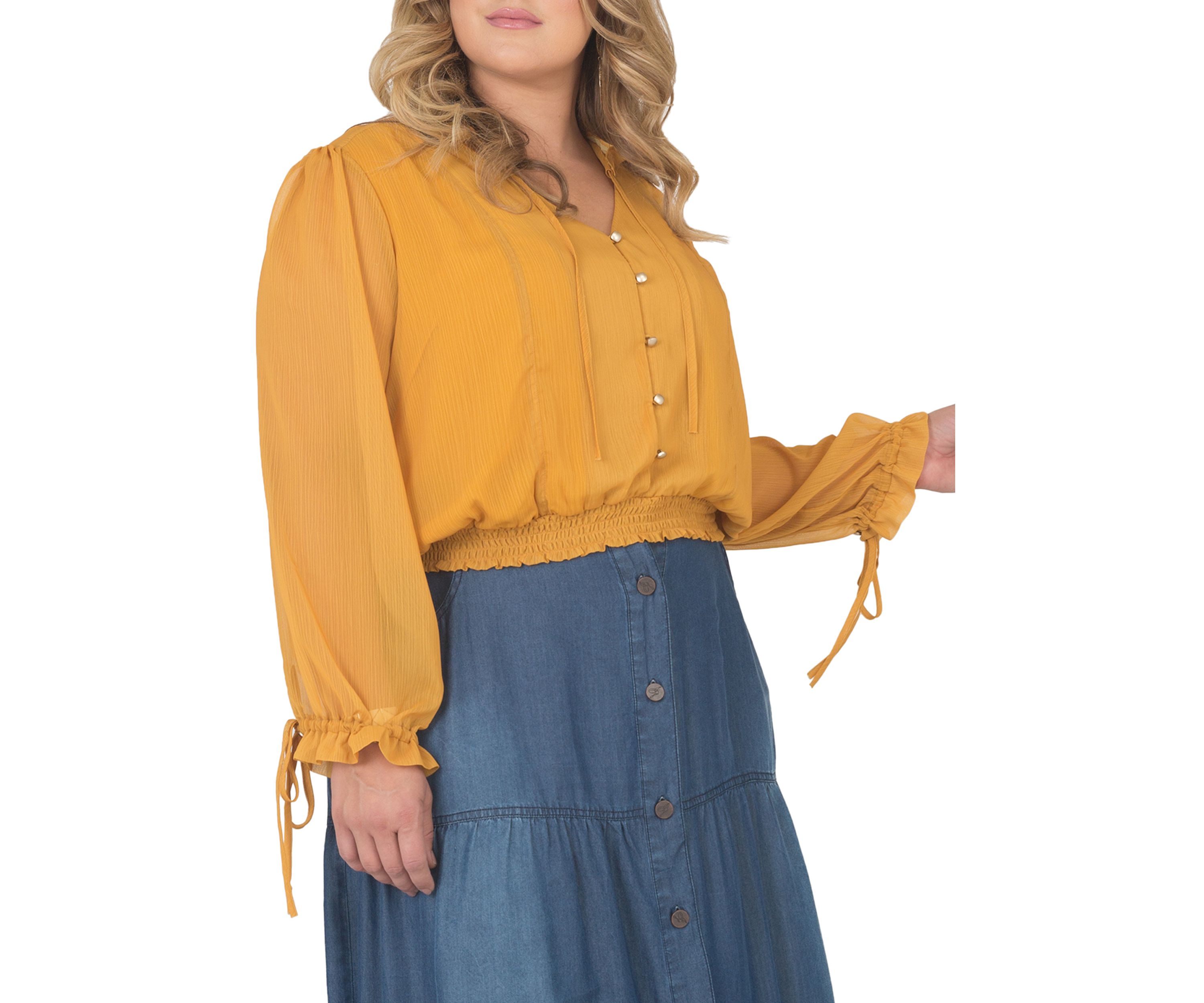 Plus Size Prairie Top