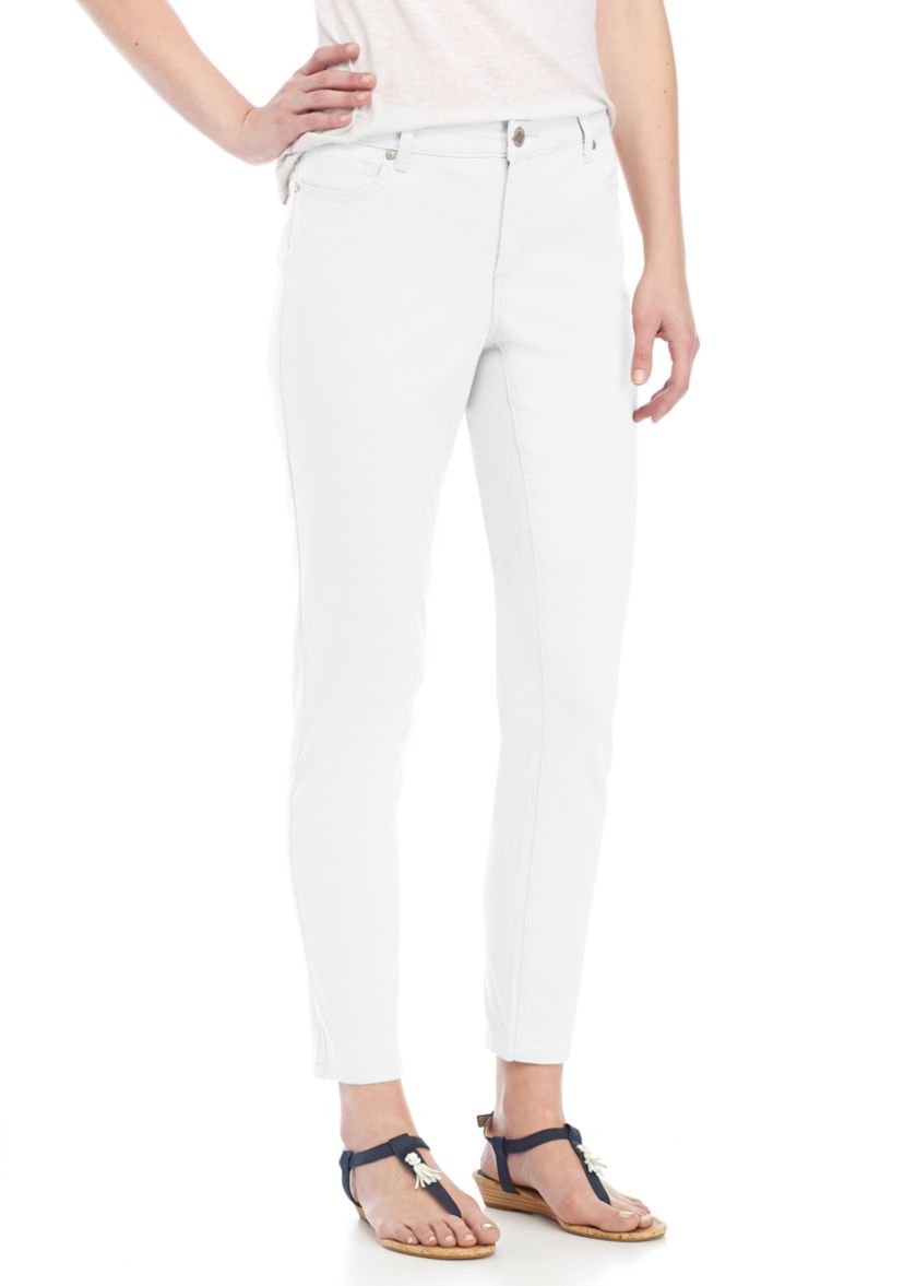 Petite Five Pocket Colored Skinny Jean