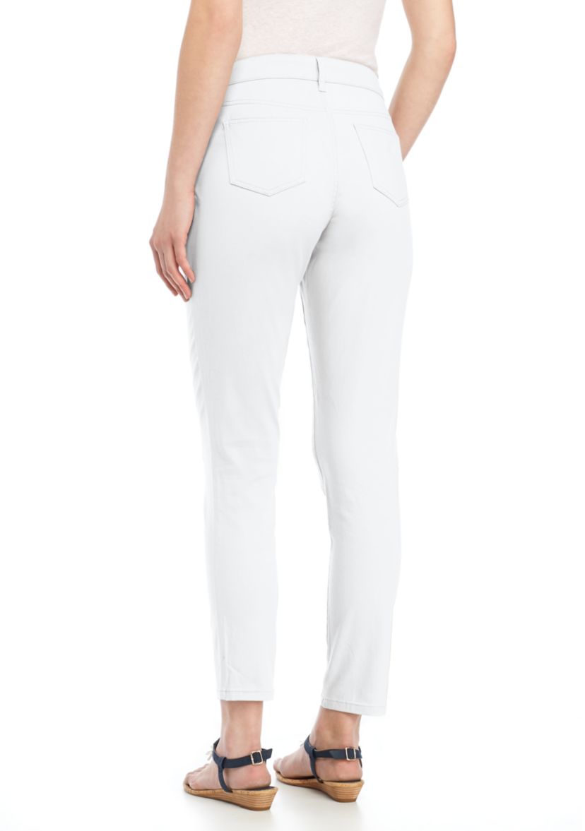 Petite Five Pocket Colored Skinny Jean