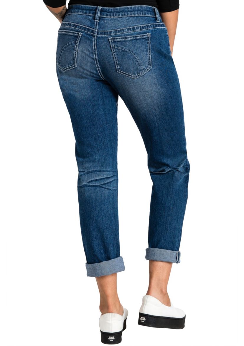 Stretch Skinny Boyfriend Jeans