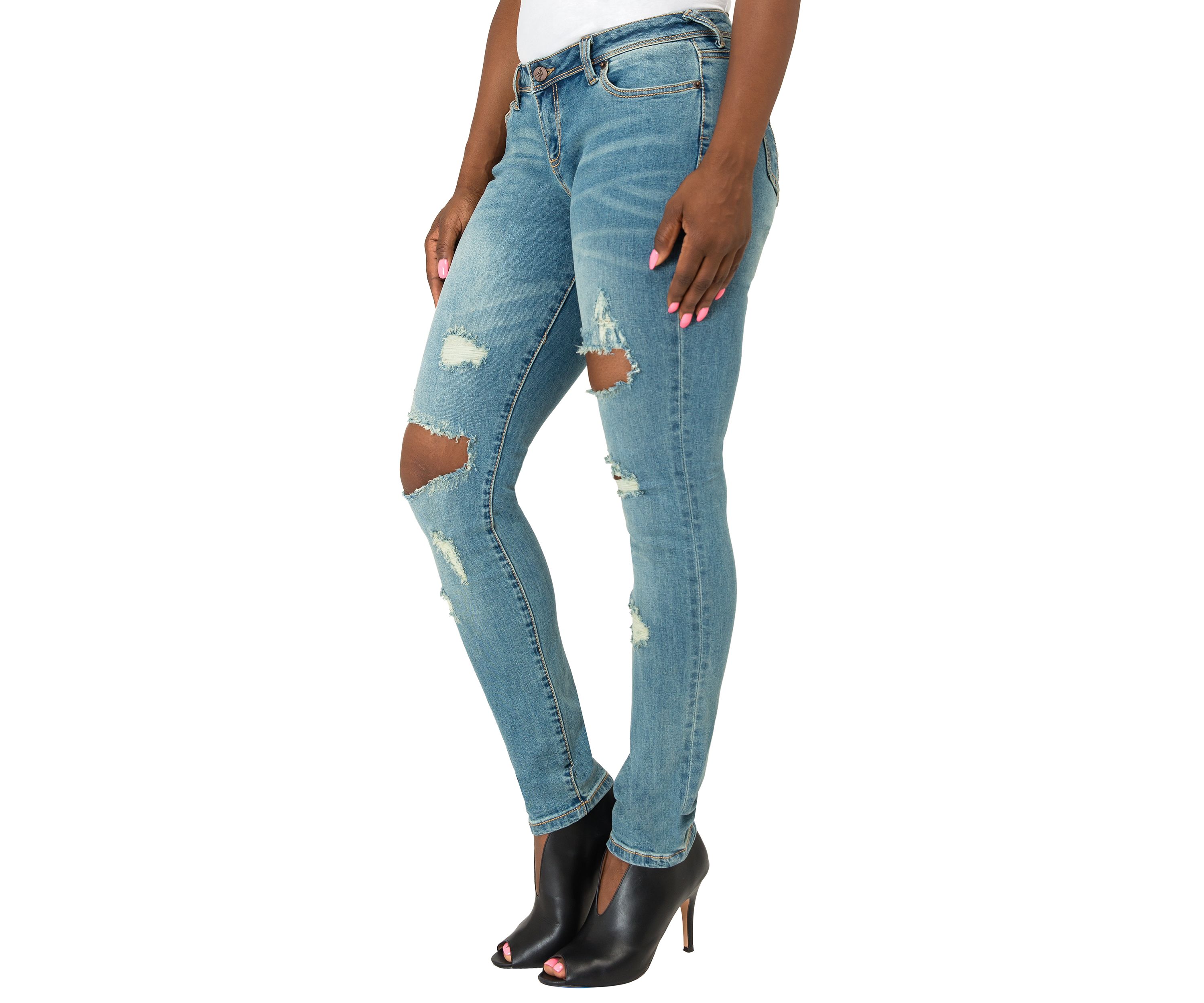 Maya Mid Rise Curvy Jeans