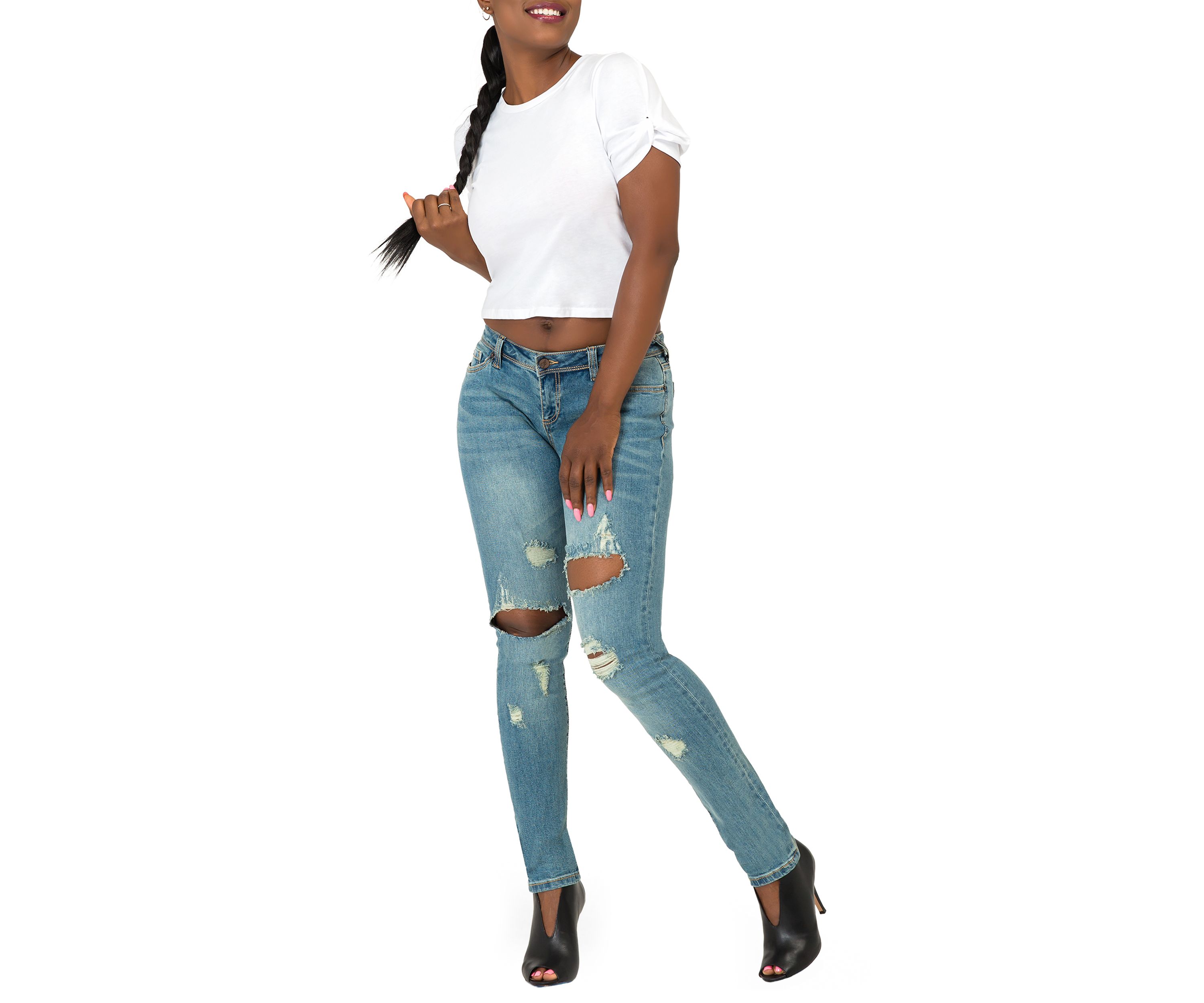 Maya Mid Rise Curvy Jeans