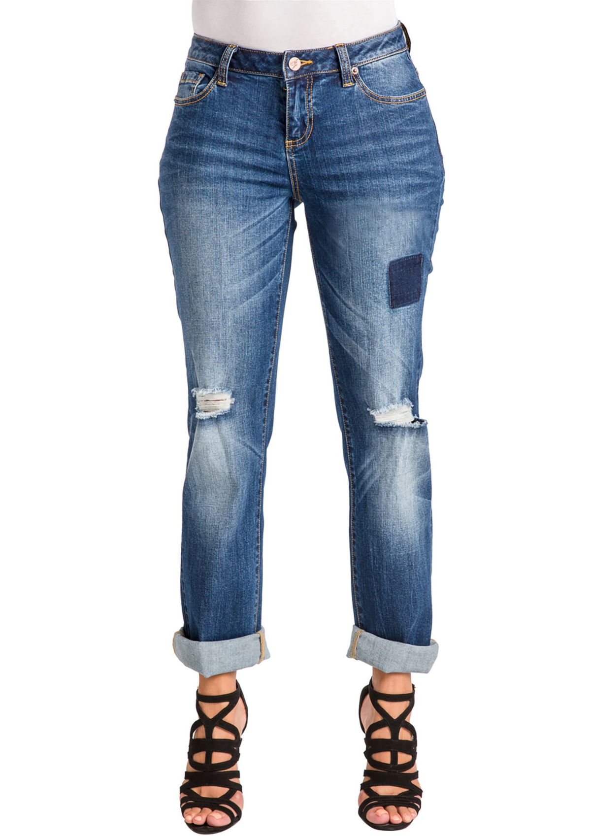 Destroyed Boyfriend Jeans