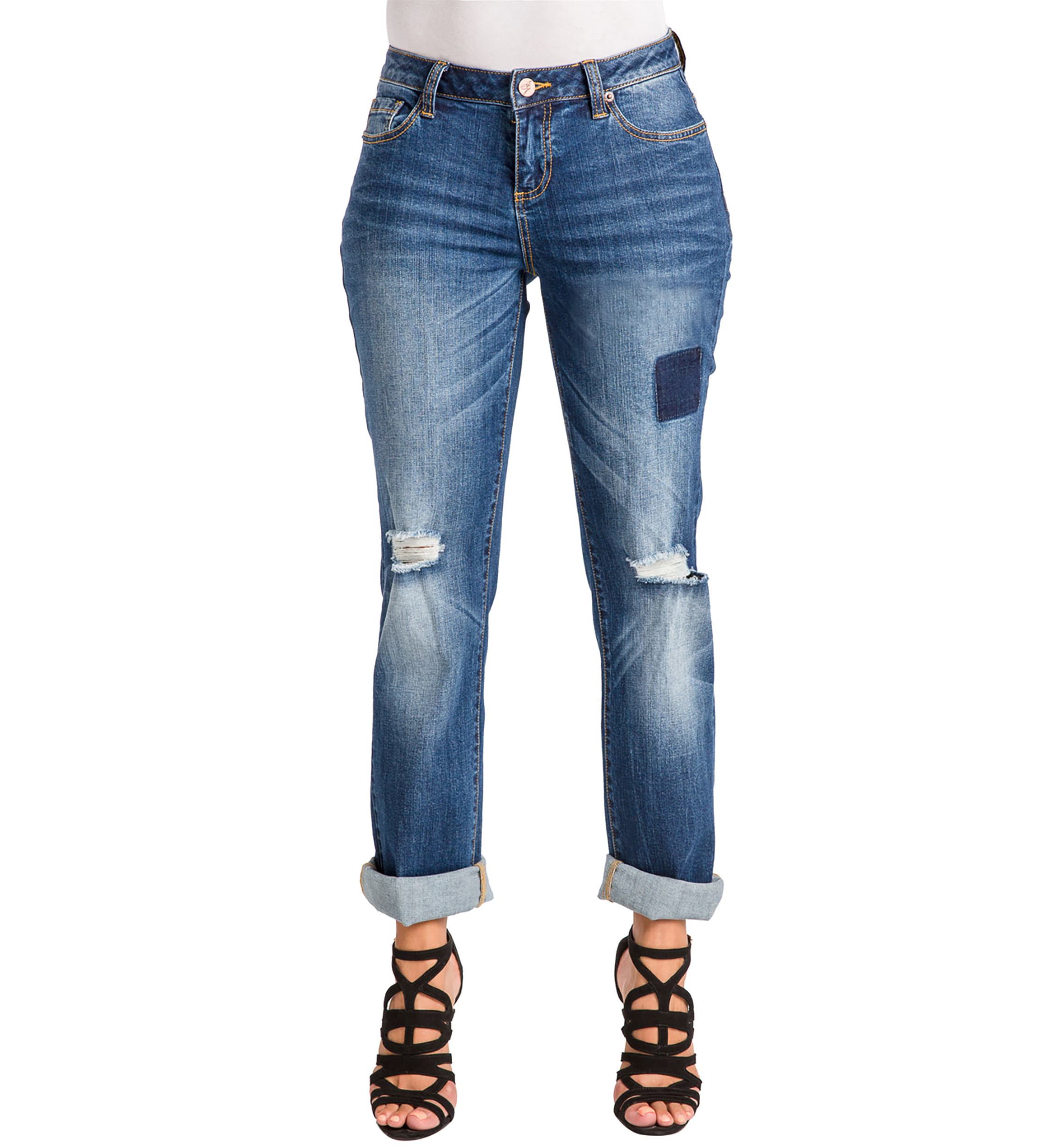 Destroyed Boyfriend Jeans