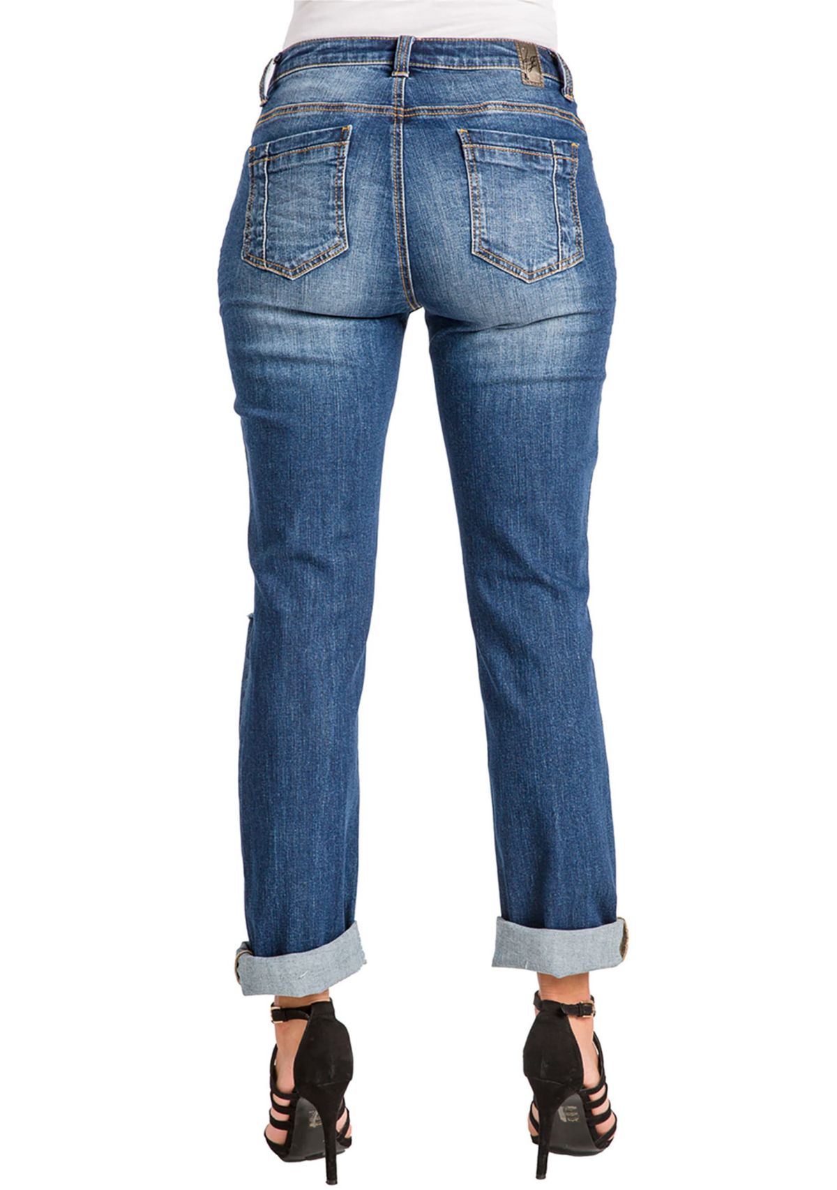 Destroyed Boyfriend Jeans