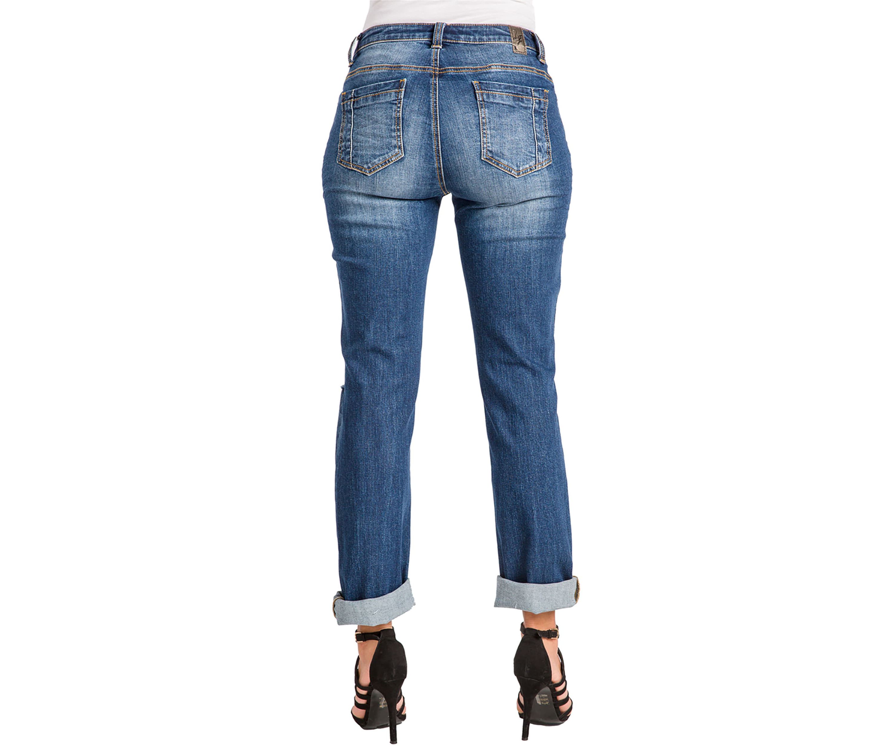 Destroyed Boyfriend Jeans