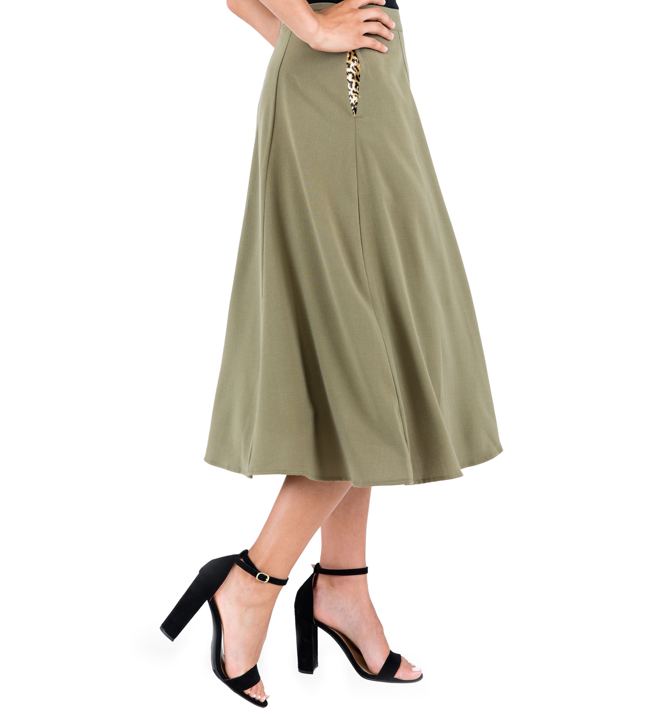 Mahoganie Suiting Skirt