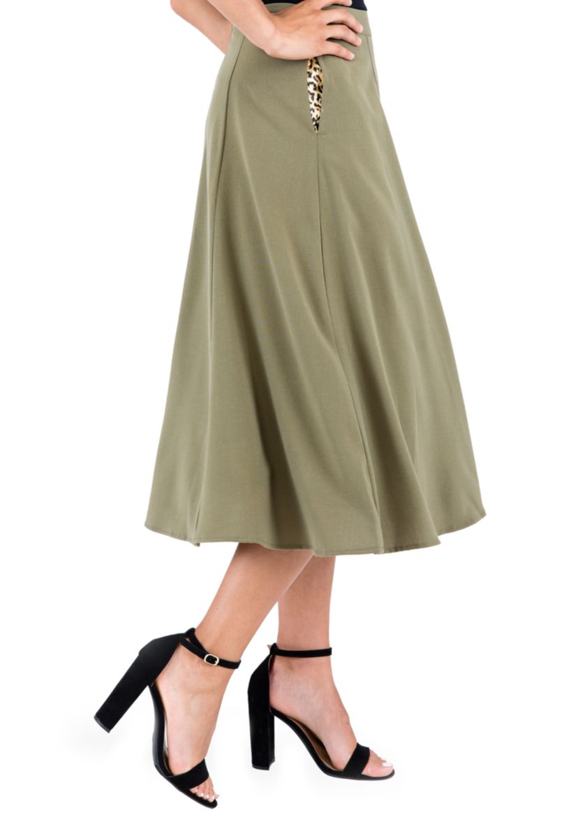 Mahoganie Suiting Skirt