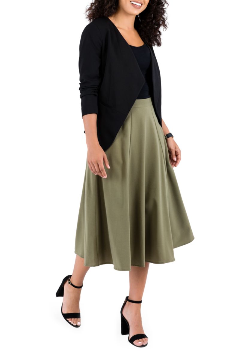 Mahoganie Suiting Skirt
