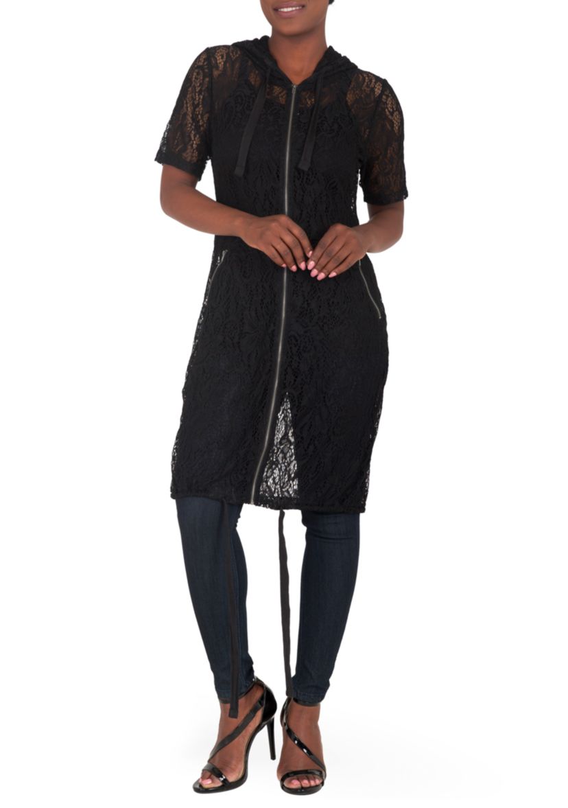 Kenny Long Lace Elbow Sleeve Jacket