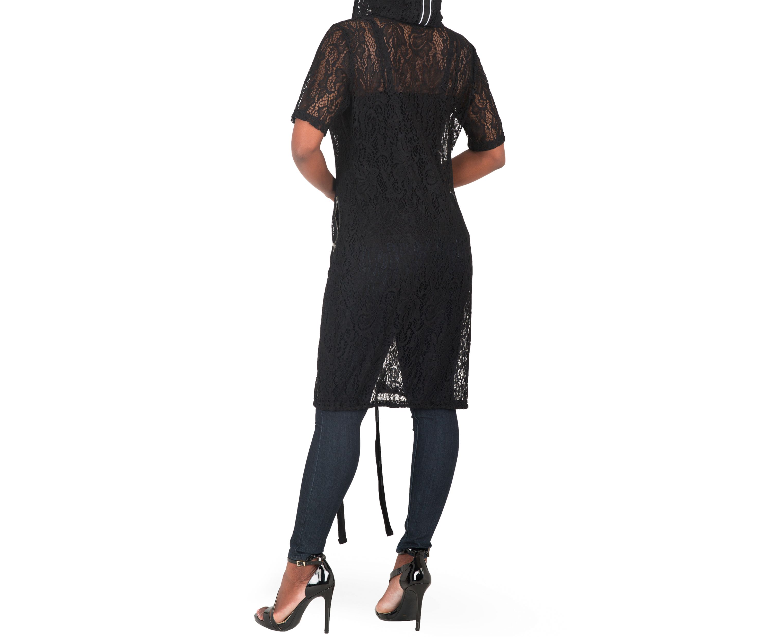 Kenny Long Lace Elbow Sleeve Jacket