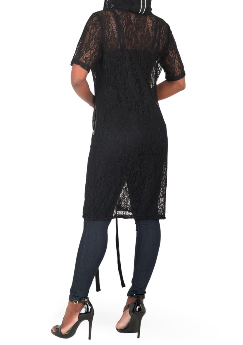 Kenny Long Lace Elbow Sleeve Jacket