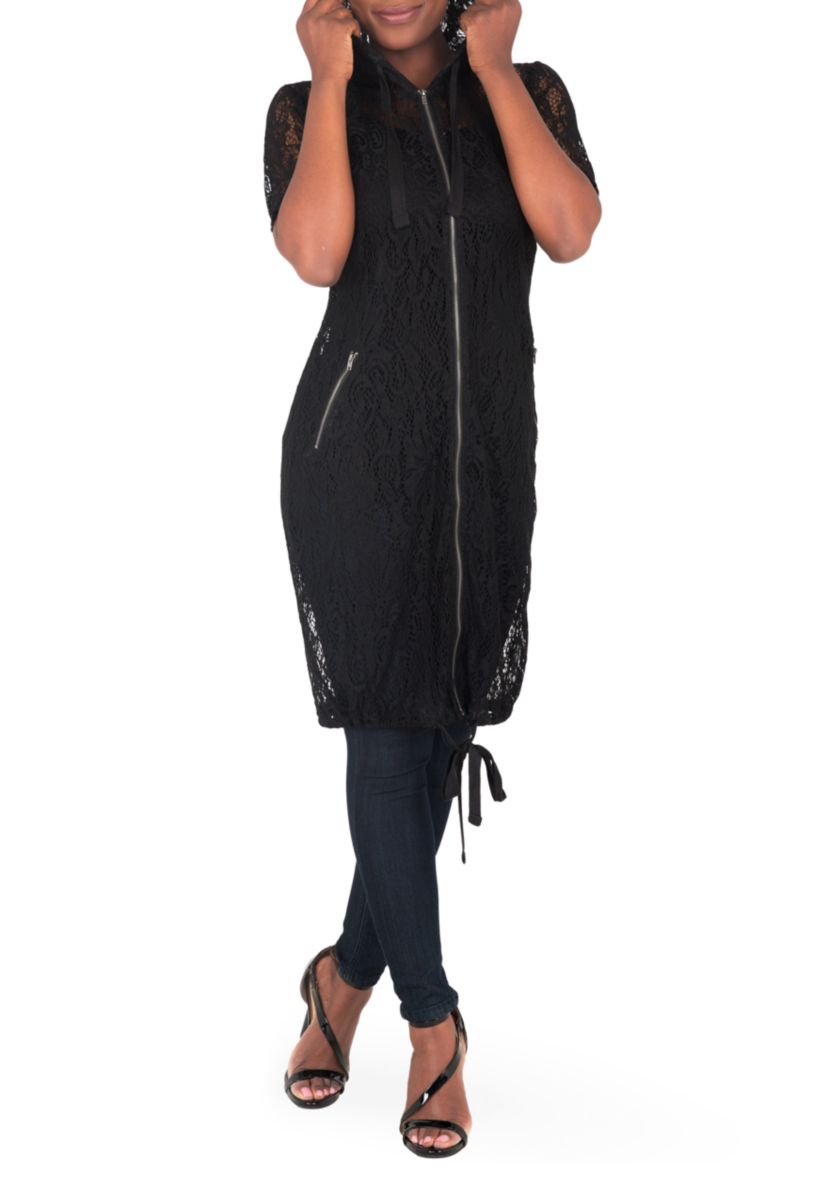 Kenny Long Lace Elbow Sleeve Jacket