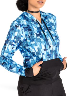 Poetic Justice Women's Khole Geo Printed Top