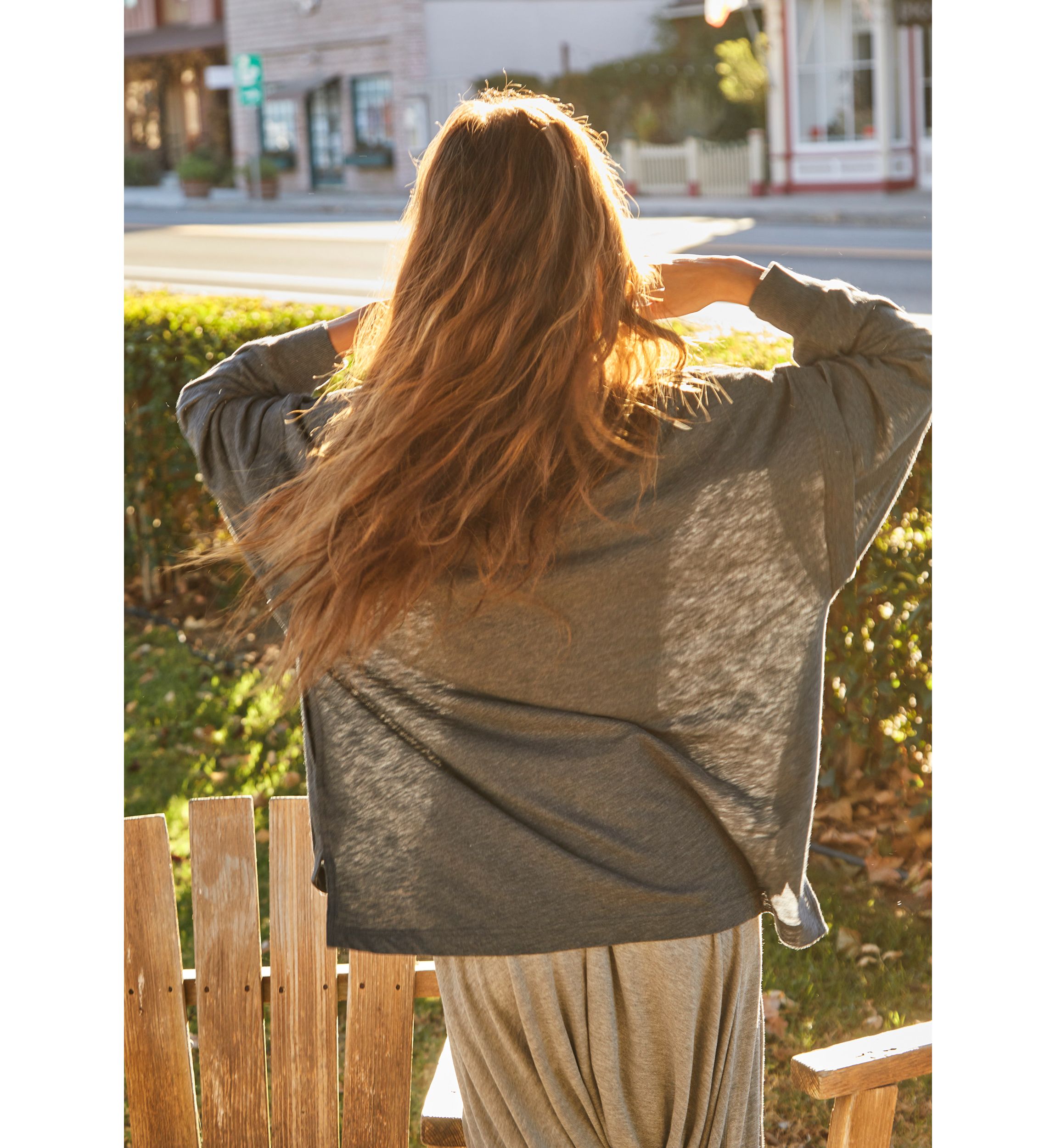 One Up Long Sleeve Top