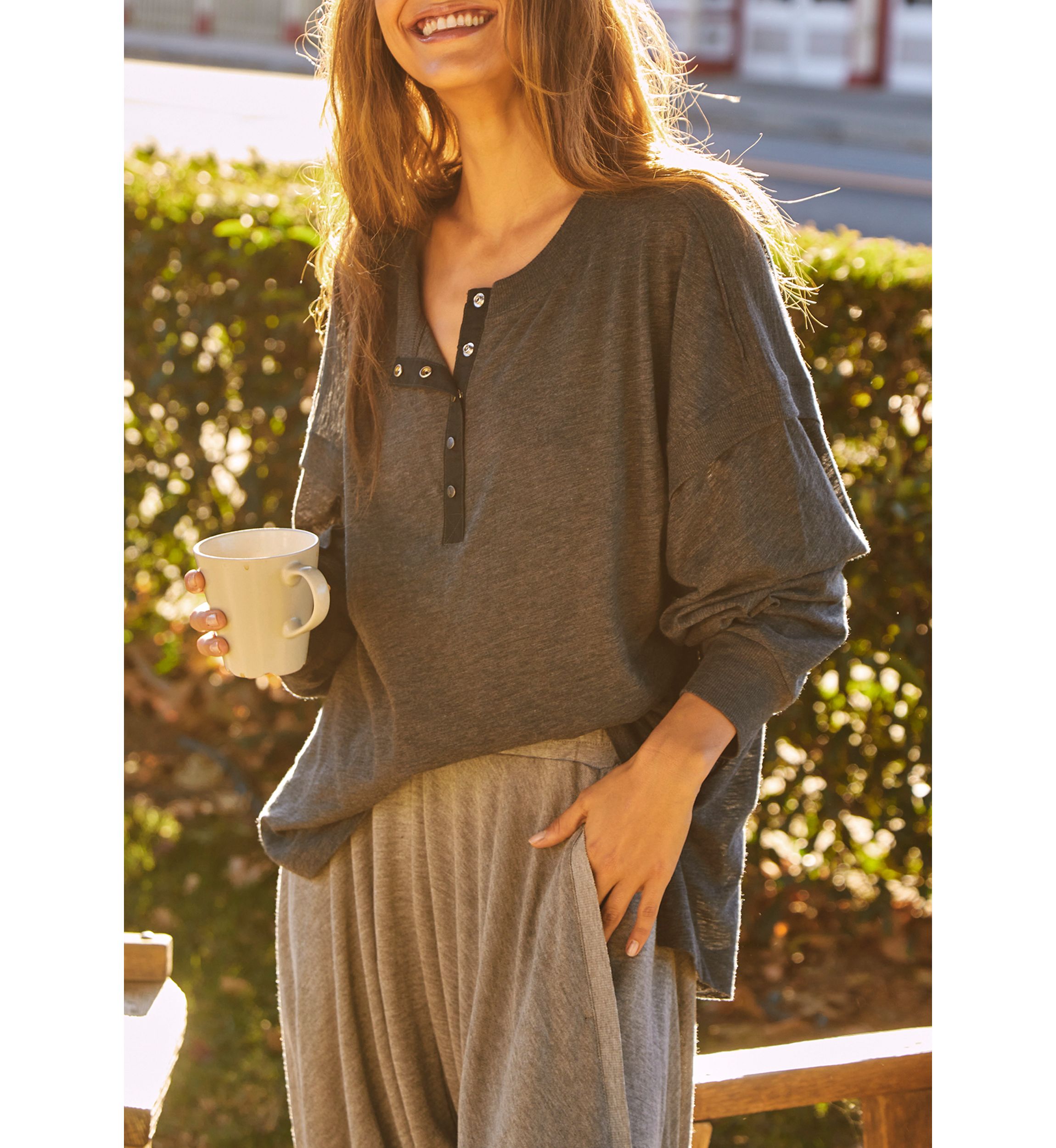 One Up Long Sleeve Top
