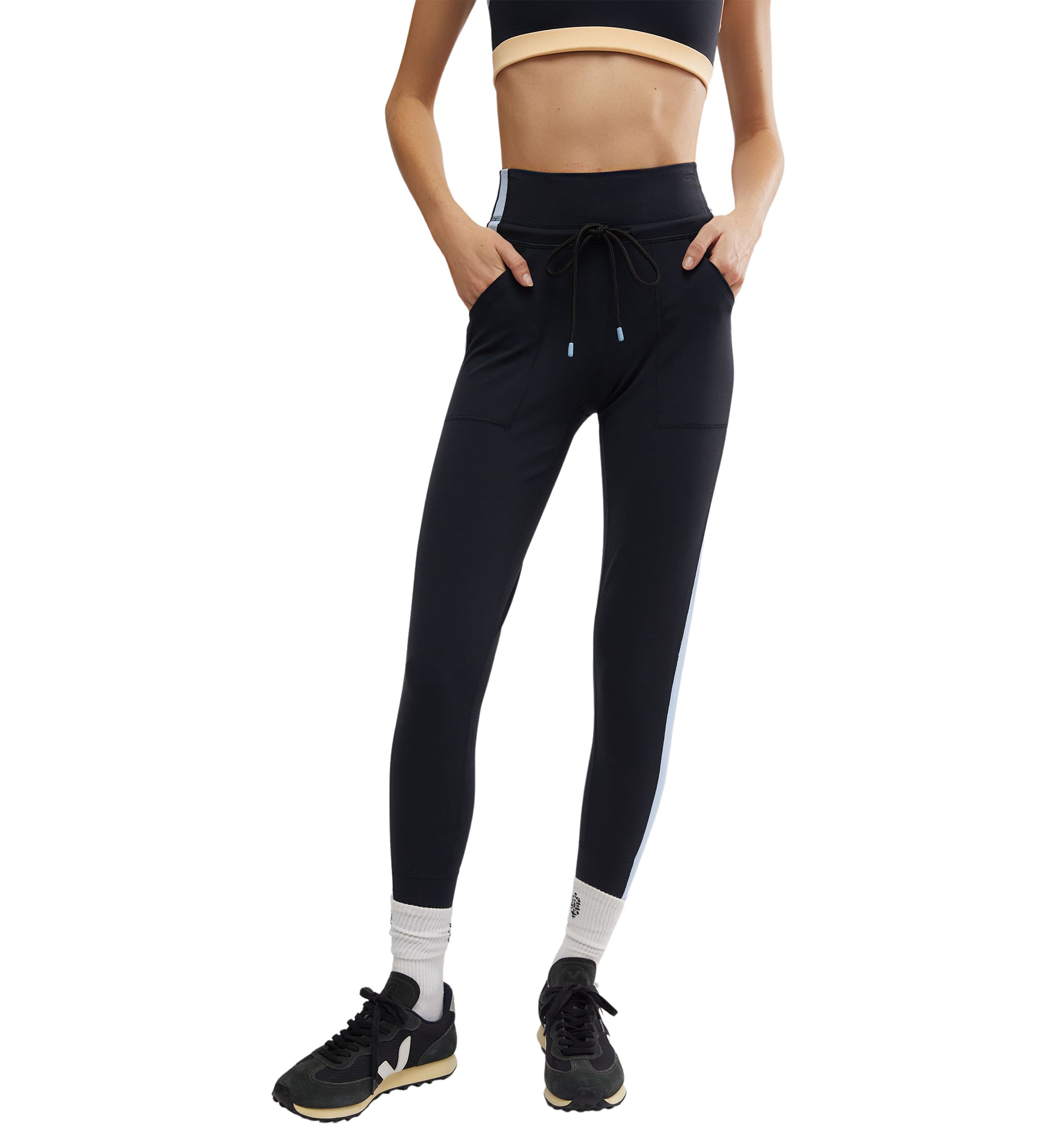 Never Better Color Block Jogger Pants