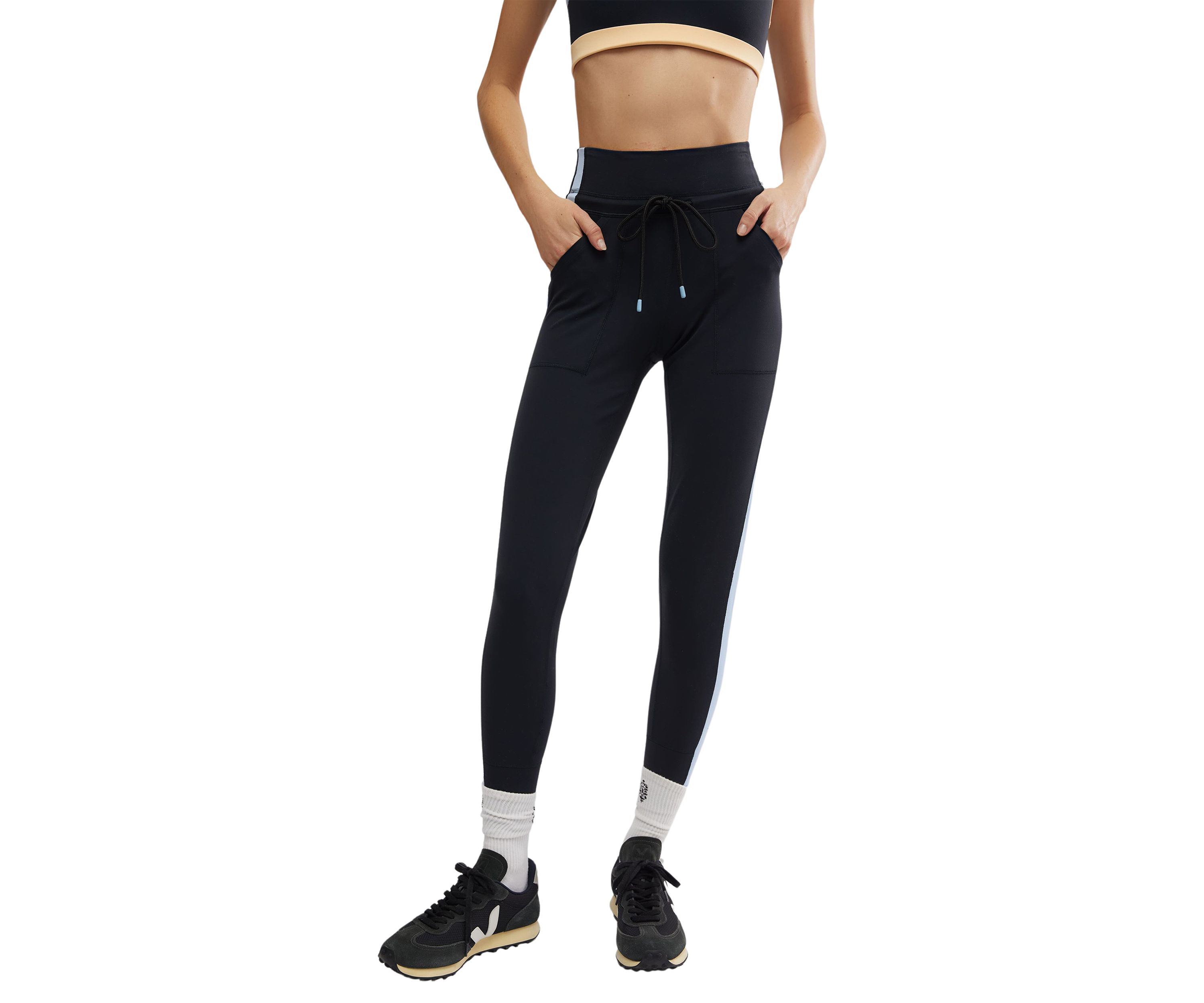 Never Better Color Block Jogger Pants
