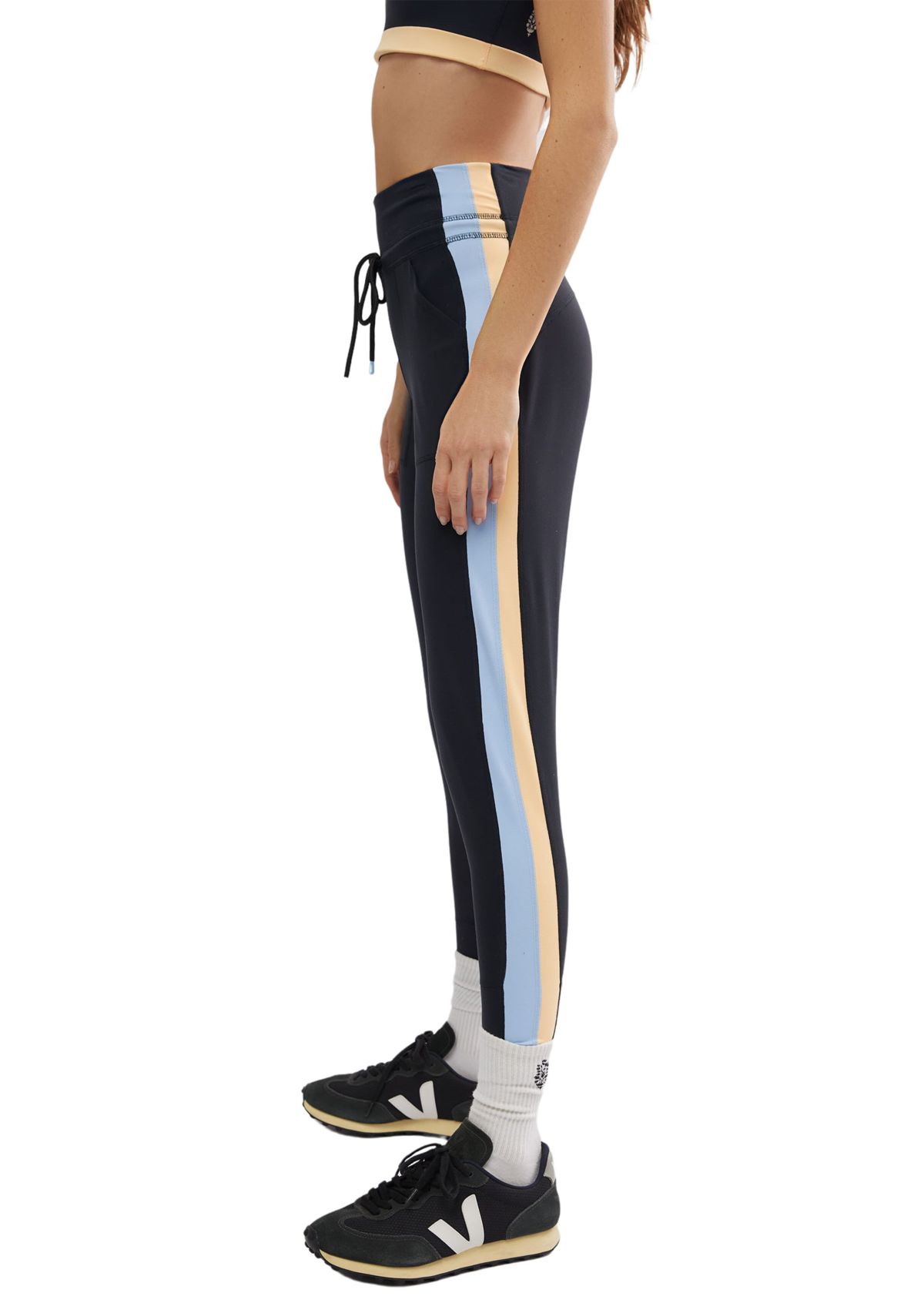Never Better Color Block Jogger Pants
