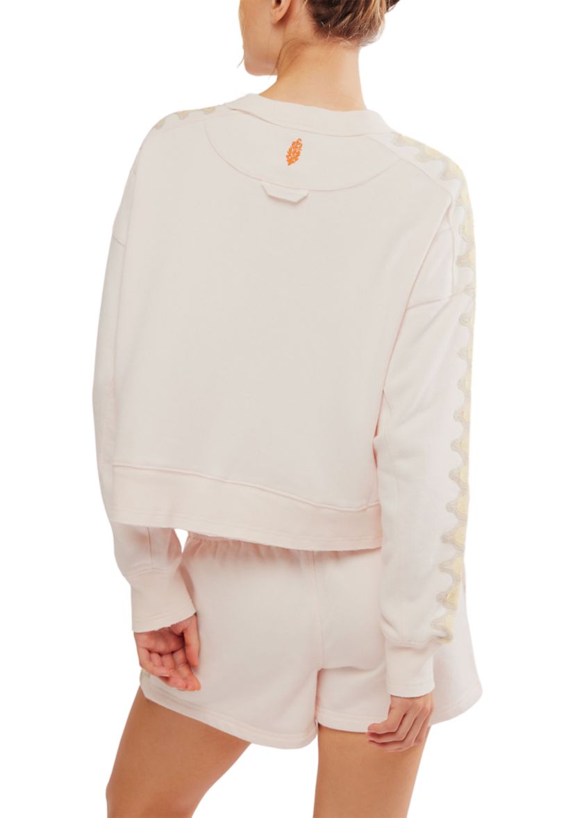 Feeling Wavy Intercept Pullover Sweater
