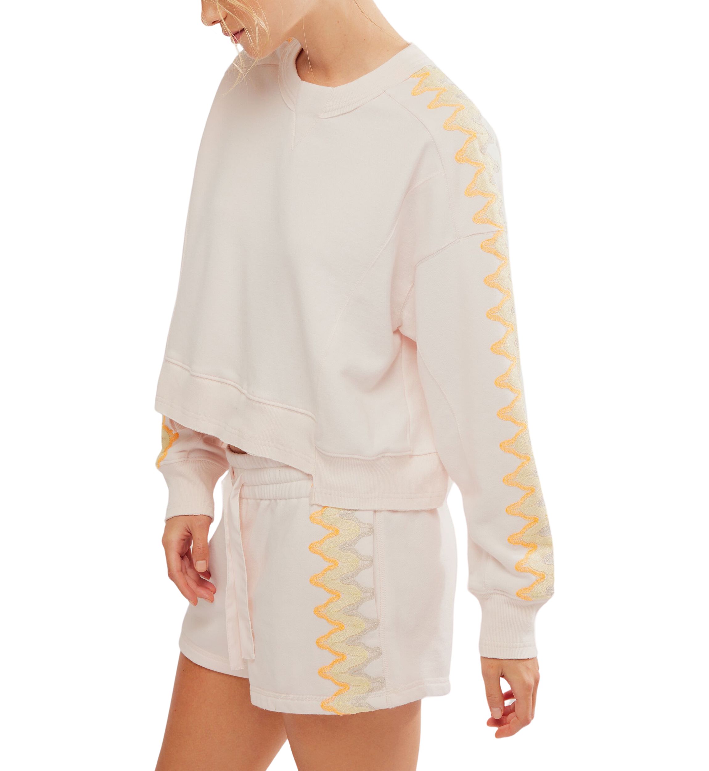 Feeling Wavy Intercept Pullover Sweater
