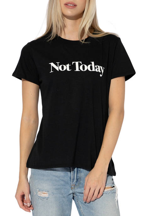 Sub_Urban RIOT® Short Sleeve Not Today Graphic T-Shirt