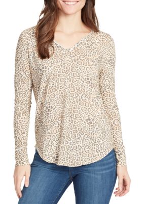 WILLIAM RAST™ Candace Long Sleeve Henley T Shirt | belk