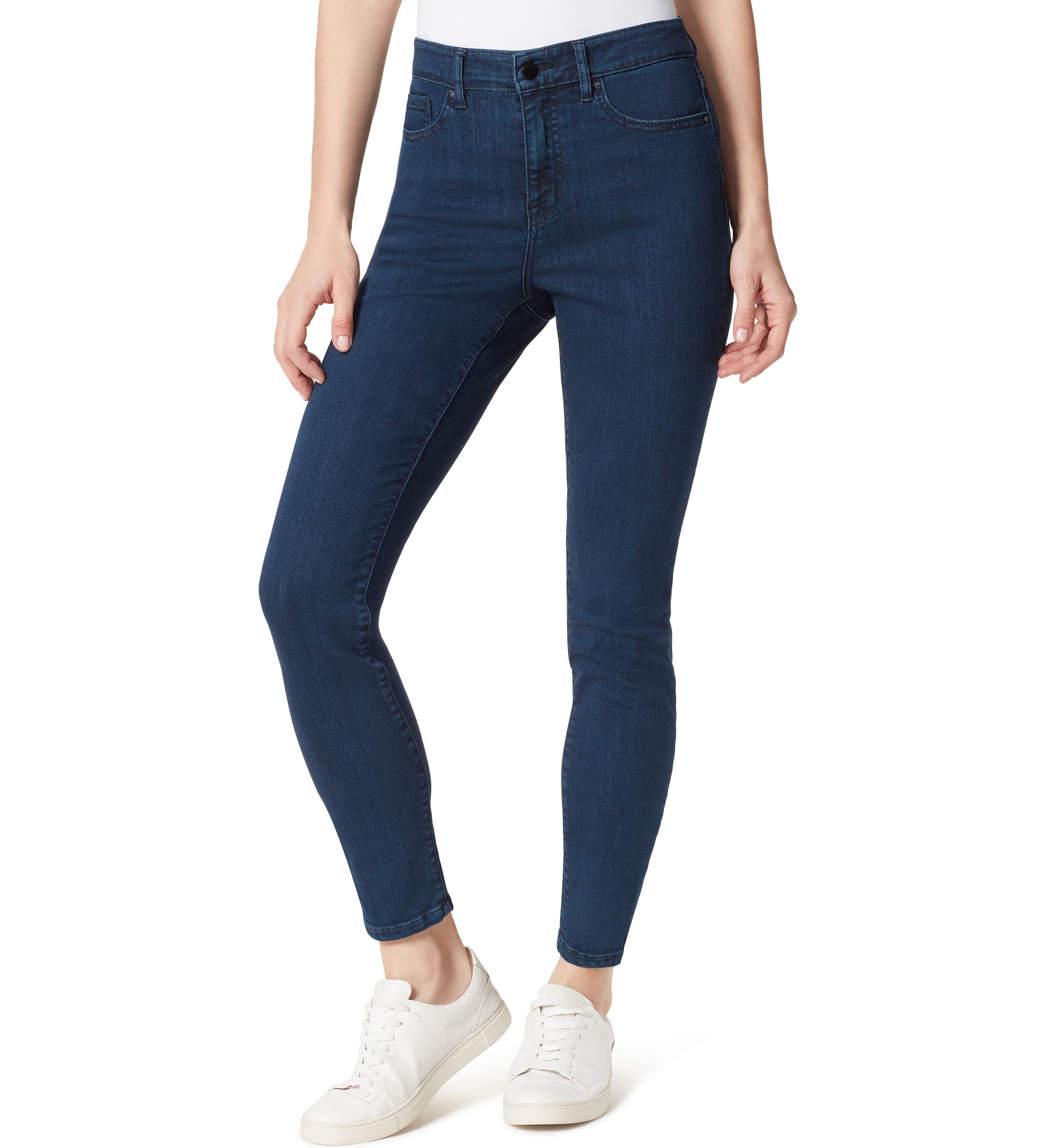 Womens High Rise Skinny Jeans