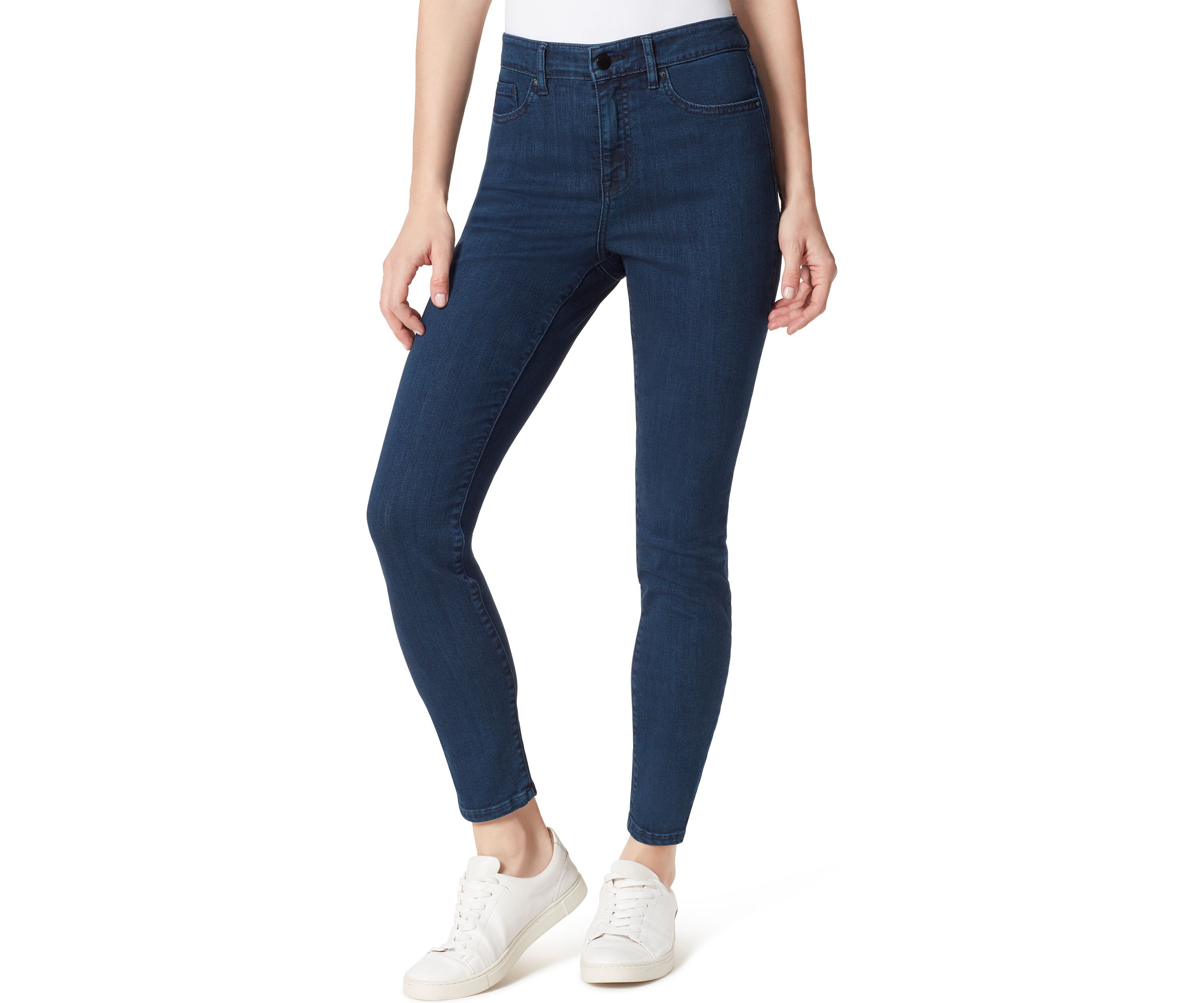 Womens High Rise Skinny Jeans