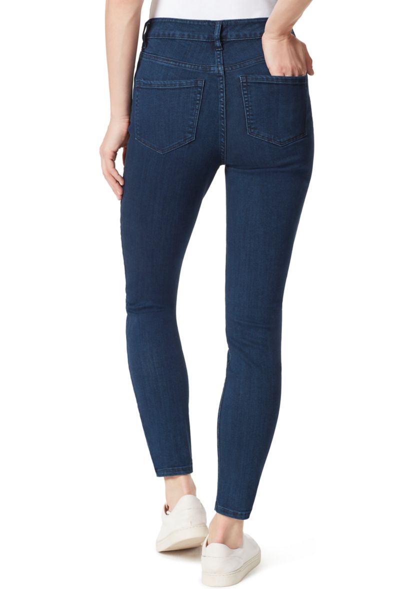 Womens High Rise Skinny Jeans