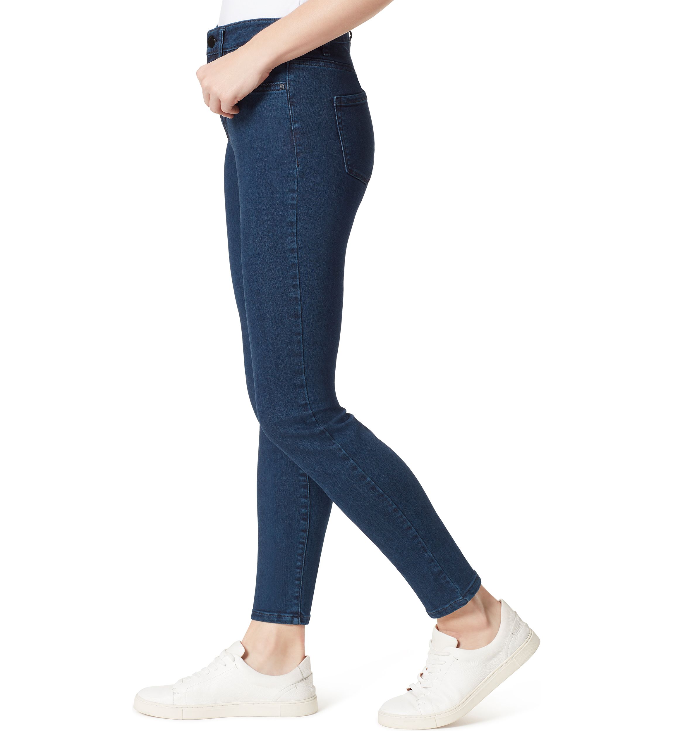 Womens High Rise Skinny Jeans