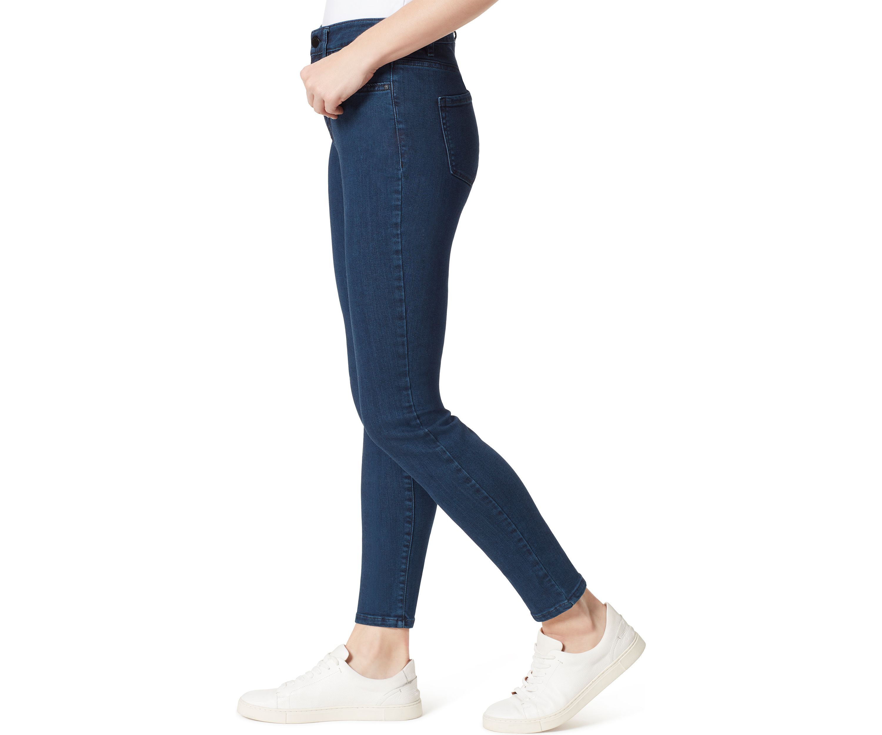 Womens High Rise Skinny Jeans