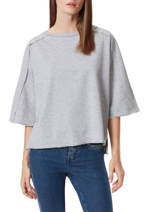 Frayed Womens Sunny Knit Top