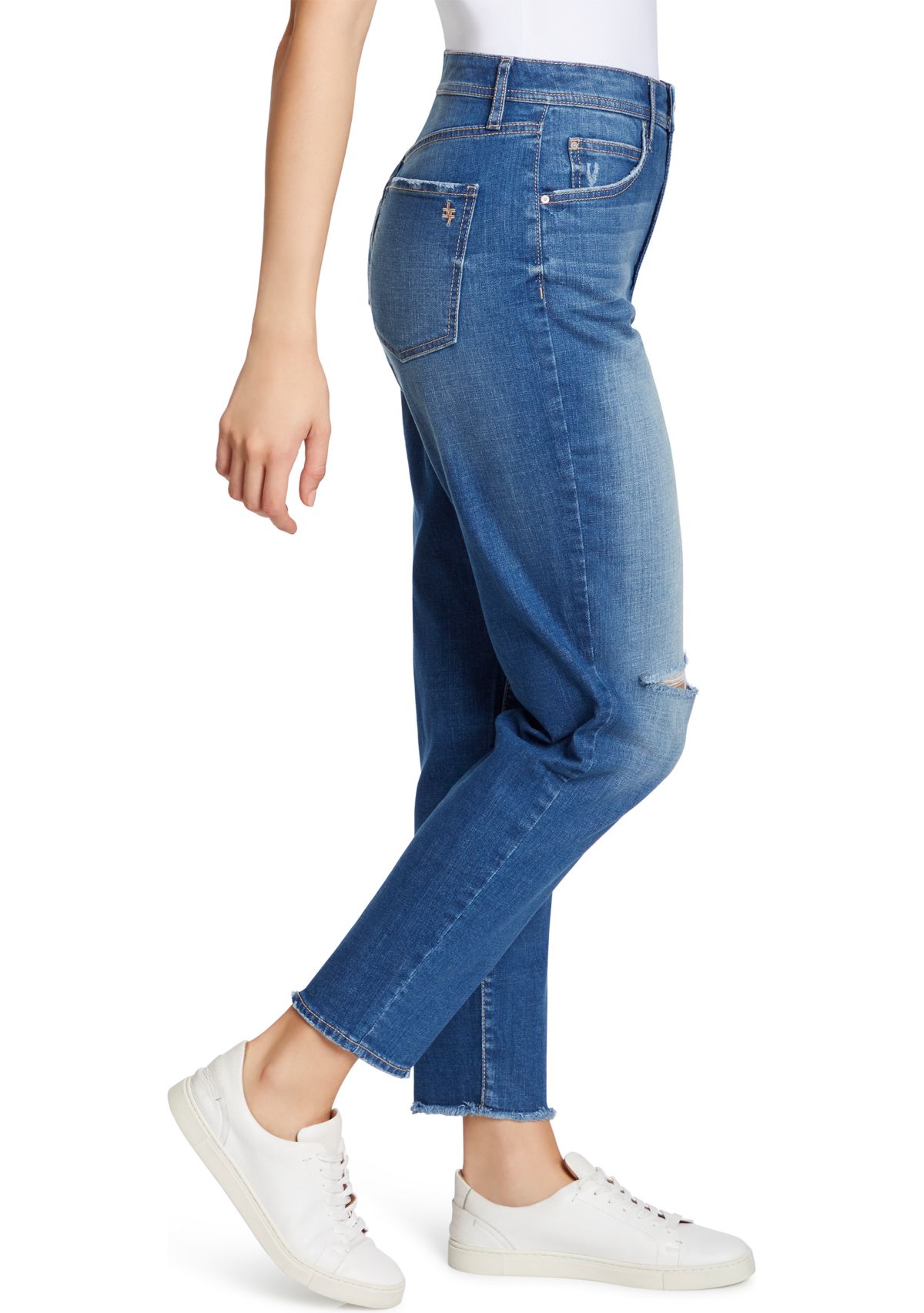 Womens Tapered Boyfriend Jeans