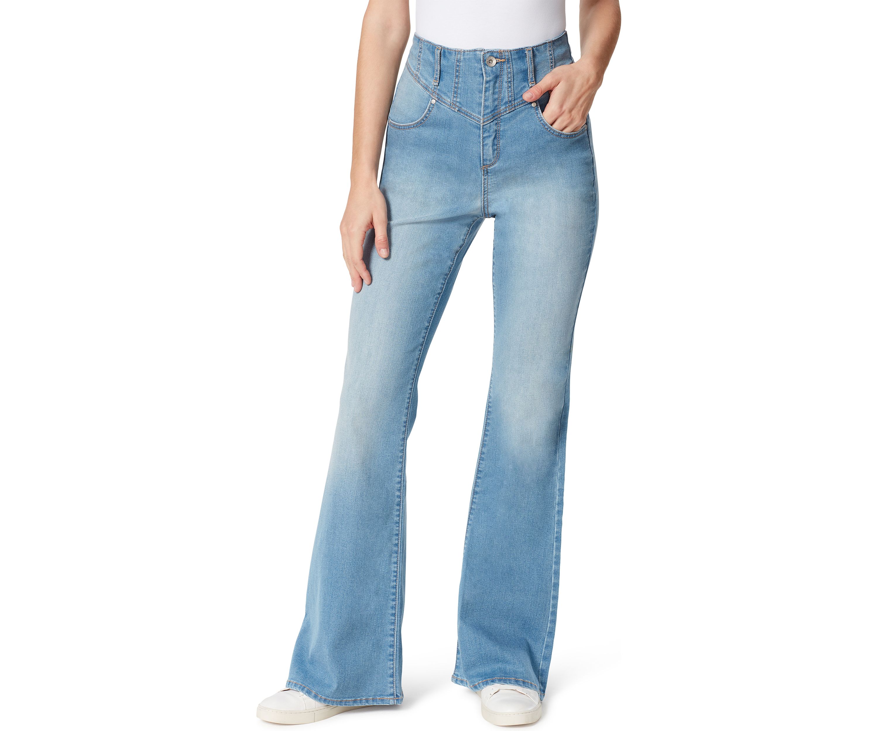 Super High Rise Flared Jeans