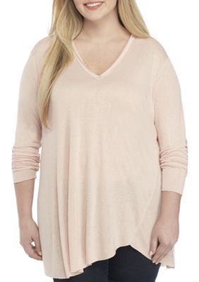 belk women's plus size tops