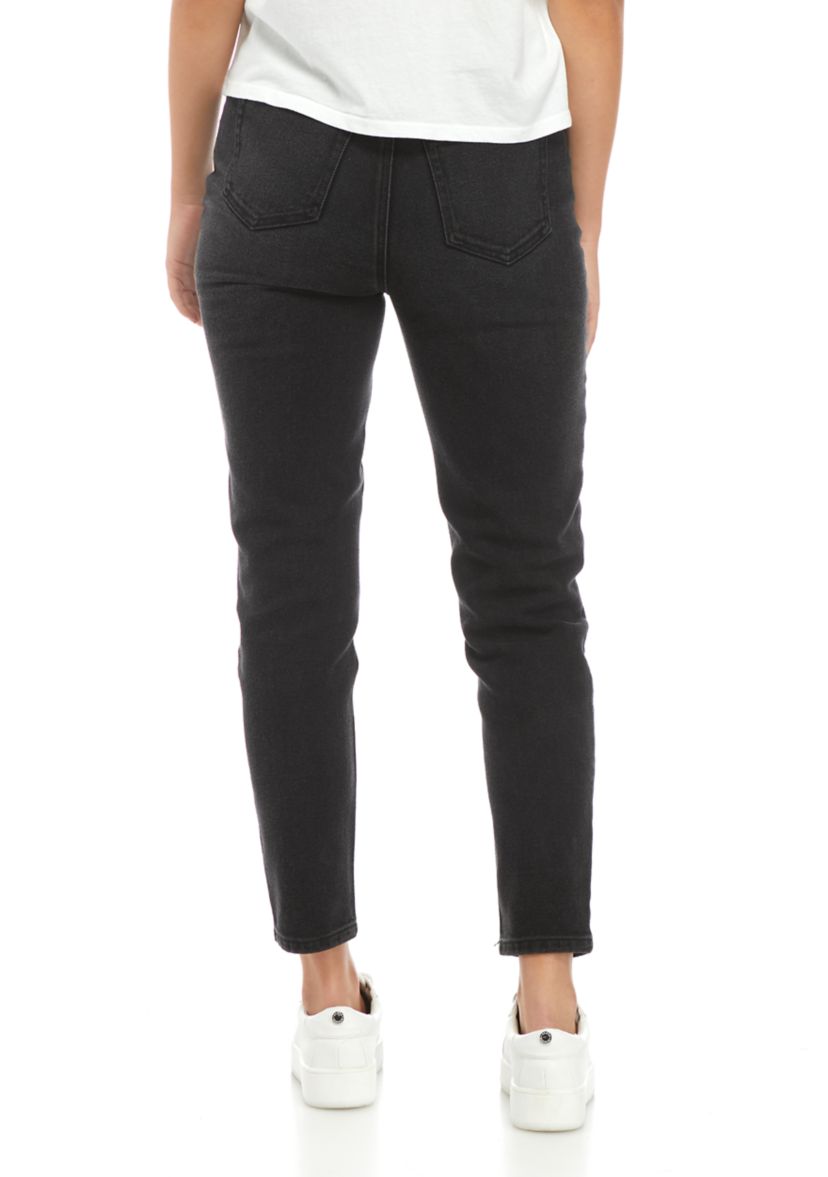 Destructed Mom Jeans 