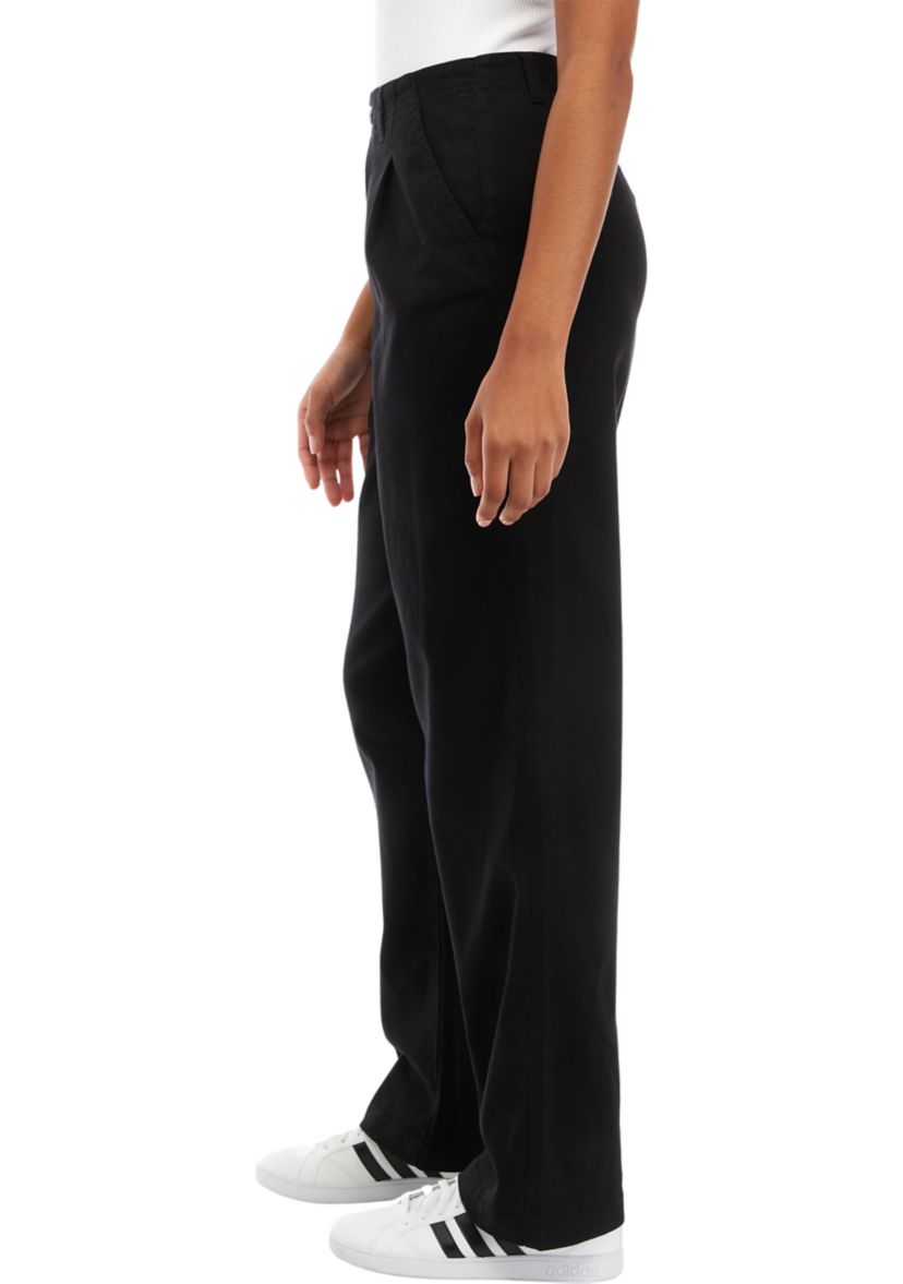Pleated Chino Trouser Pants