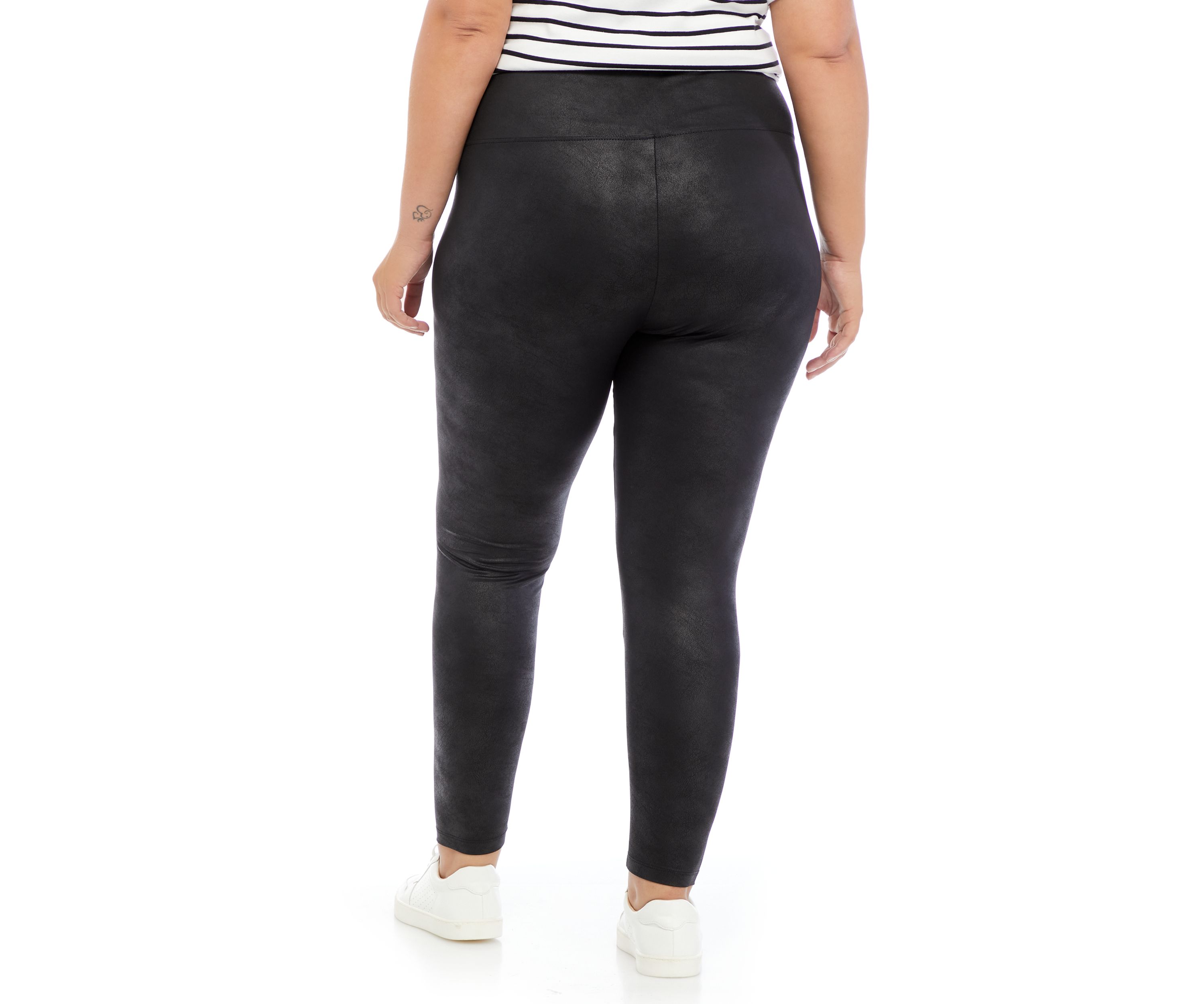 Plus Size Pull On Shine Leggings 