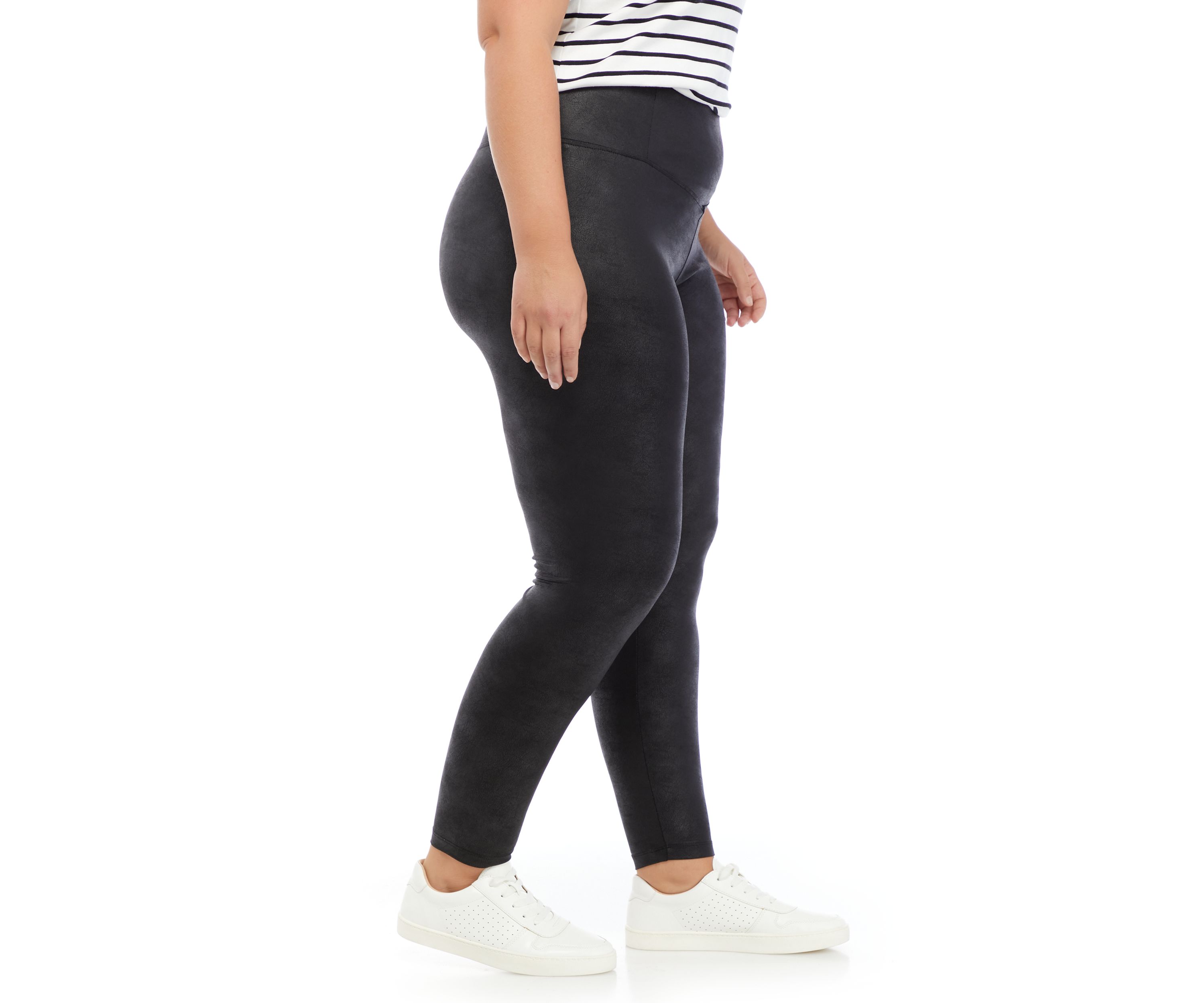 Plus Size Pull On Shine Leggings 