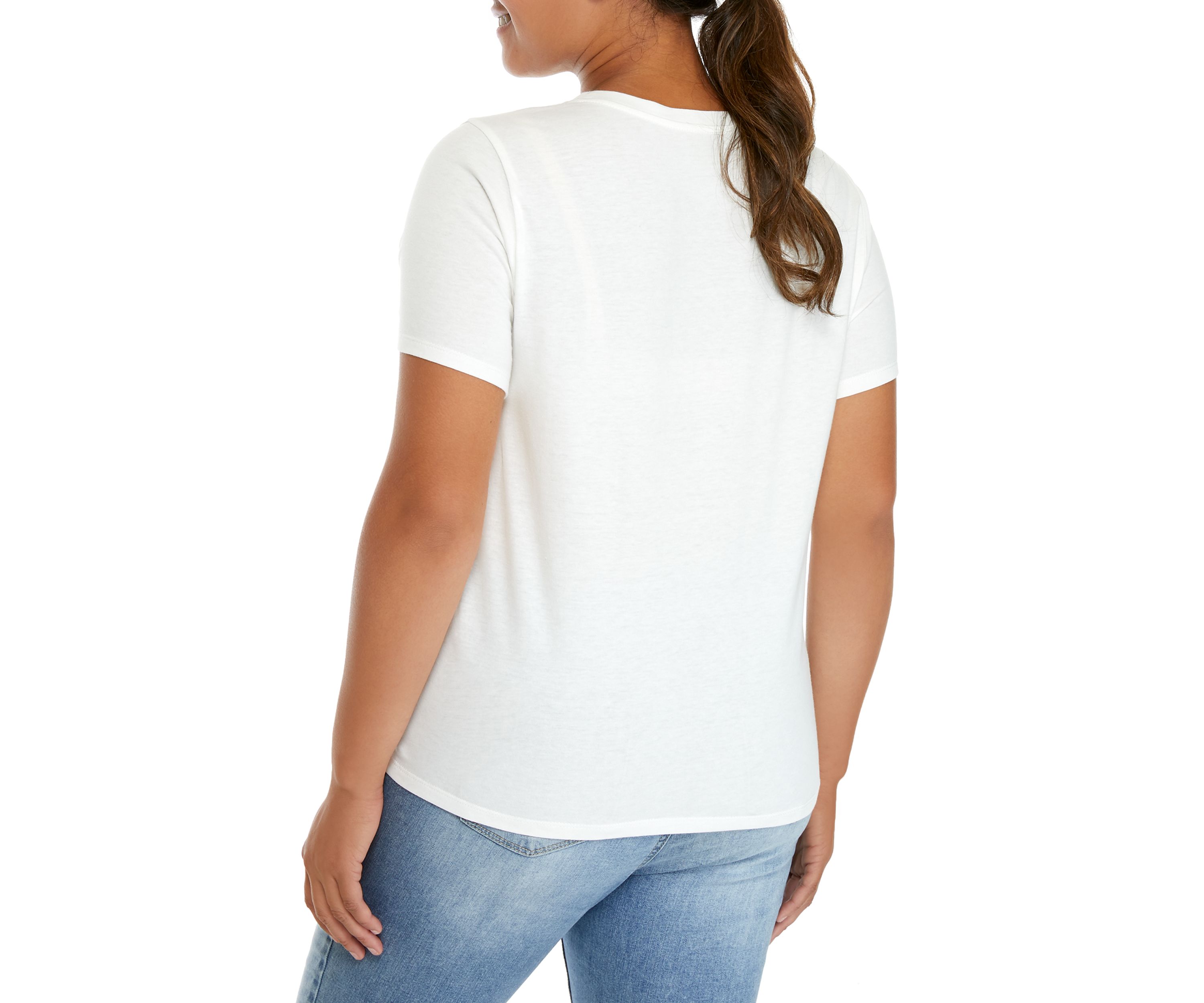 Plus Size Short Sleeve Vote Graphic T-Shirt