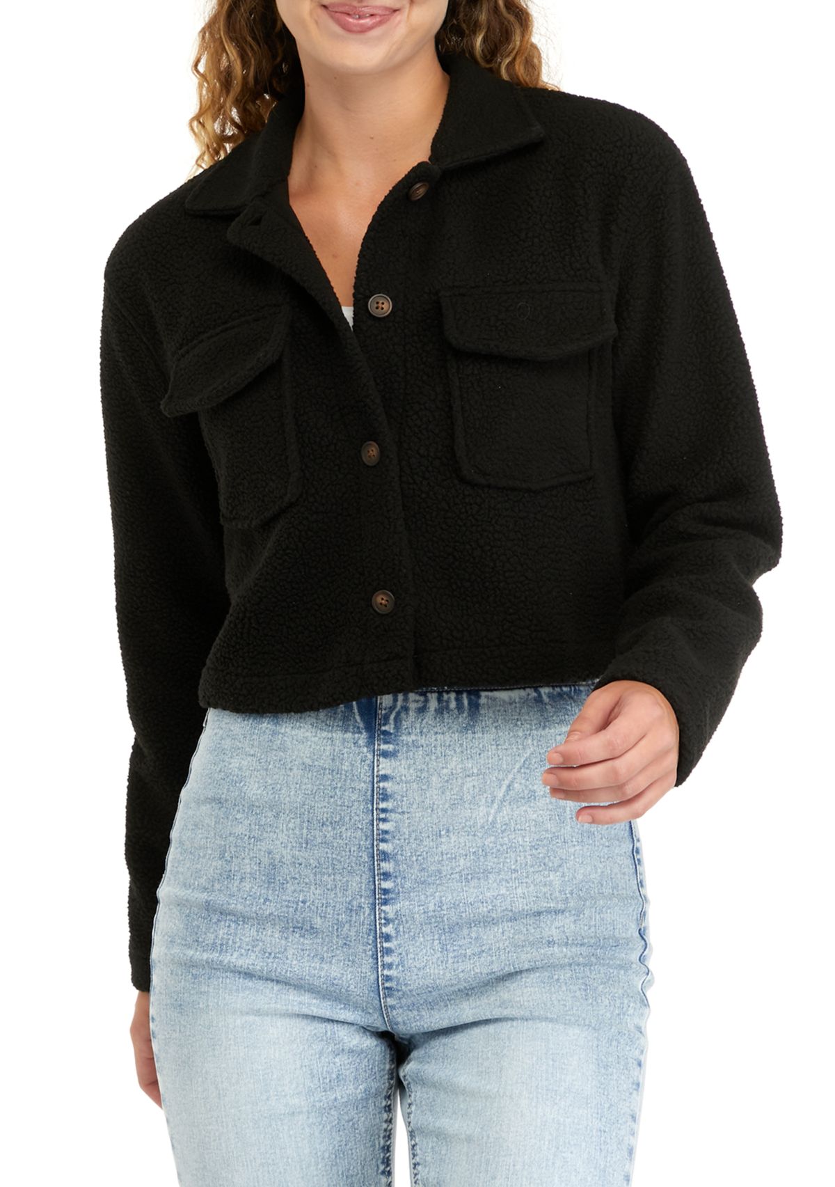 Juniors Sherpa Shacket