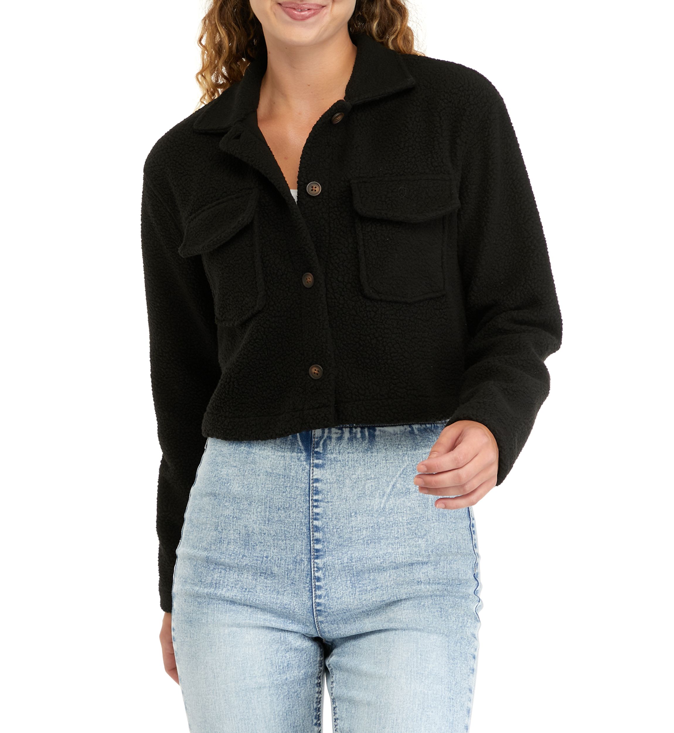 Juniors Sherpa Shacket