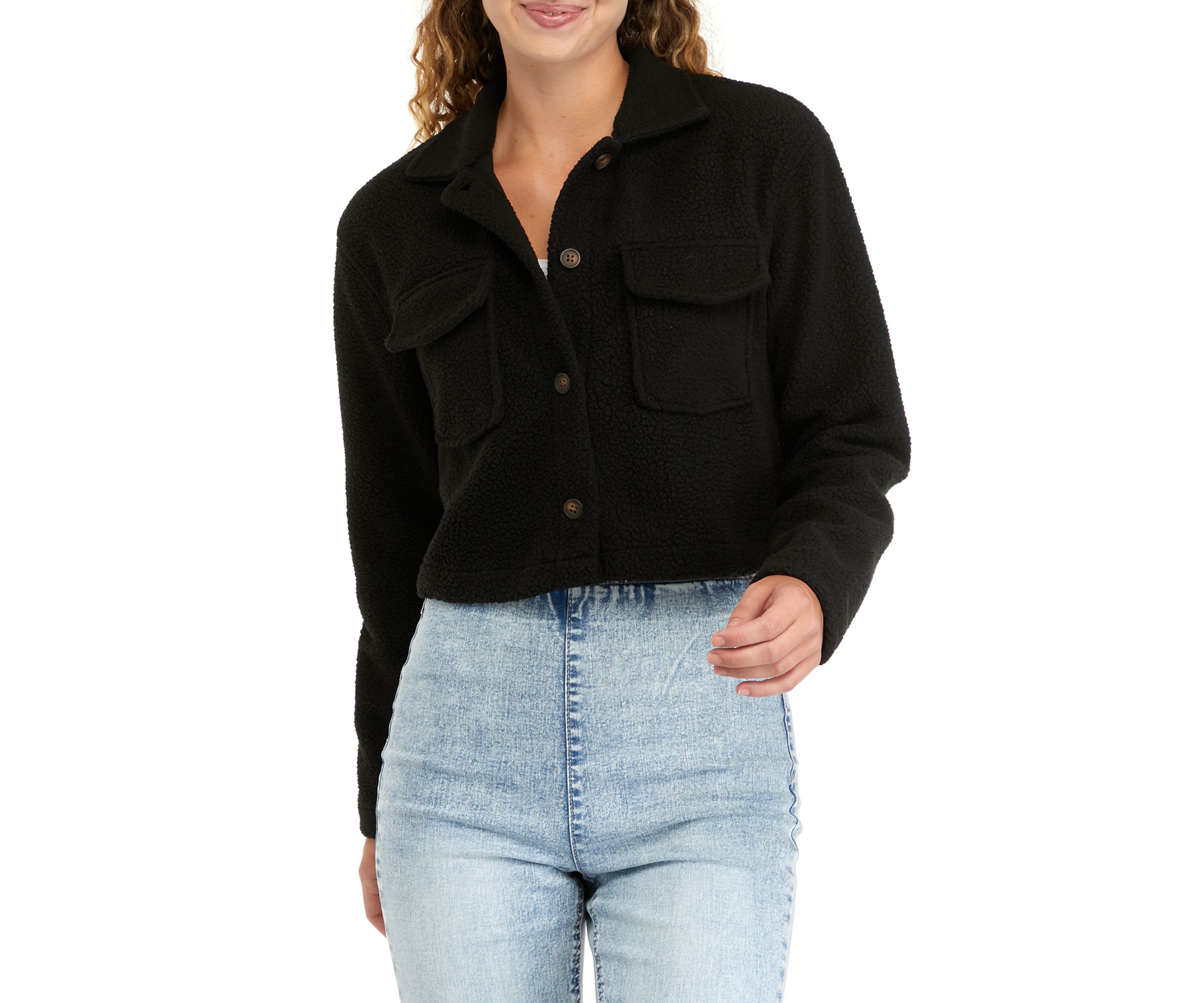 Juniors Sherpa Shacket