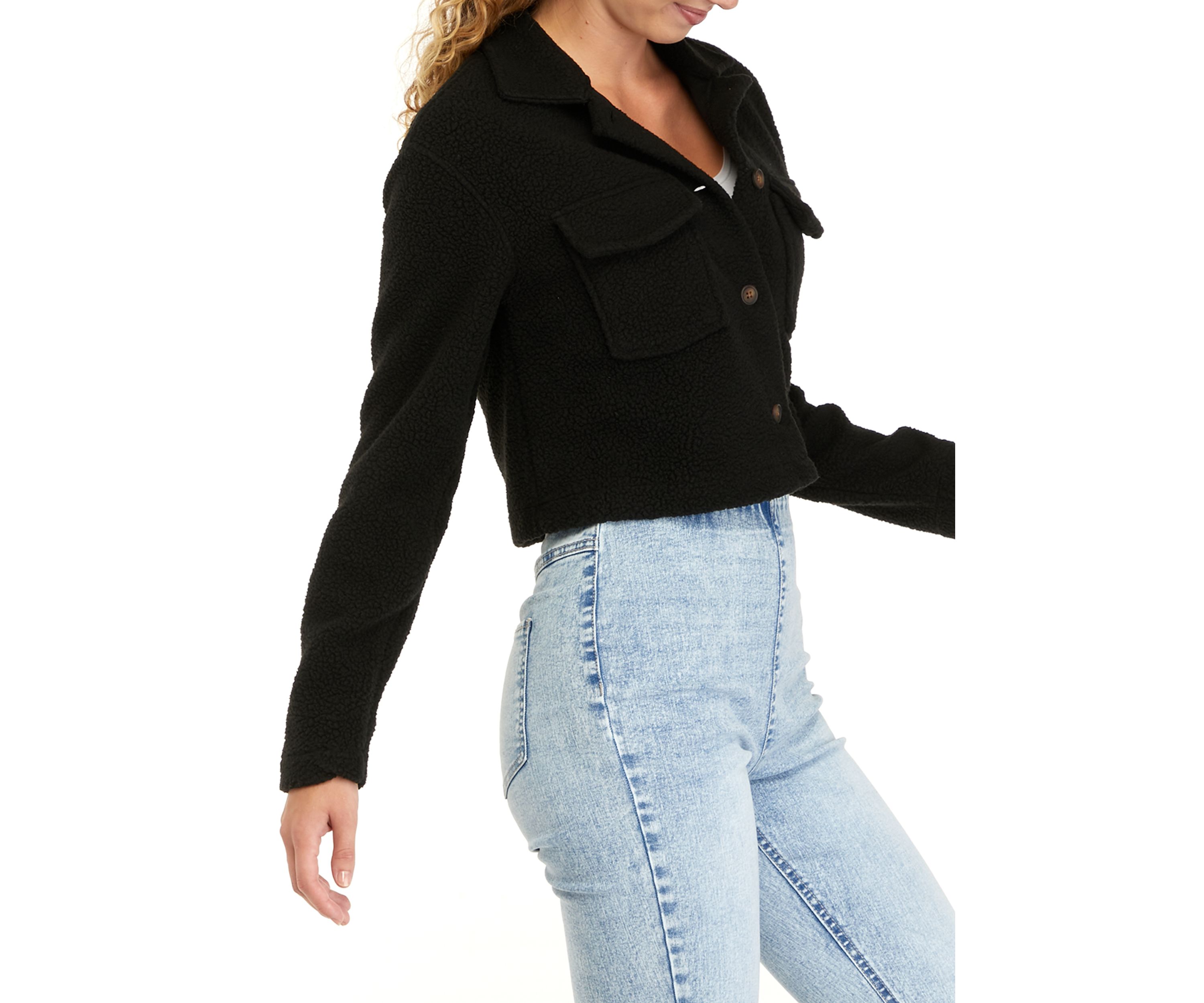 Juniors Sherpa Shacket