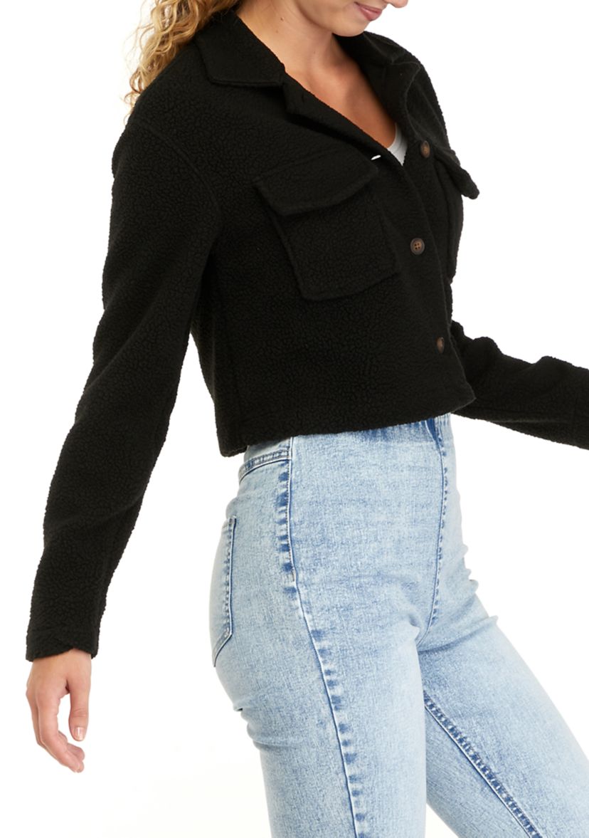 Juniors Sherpa Shacket