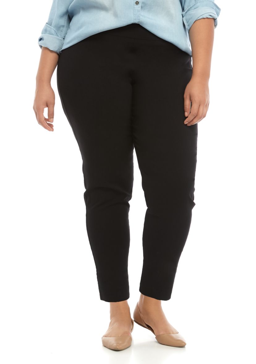 Plus Size Tech Stretch Skinny Pants