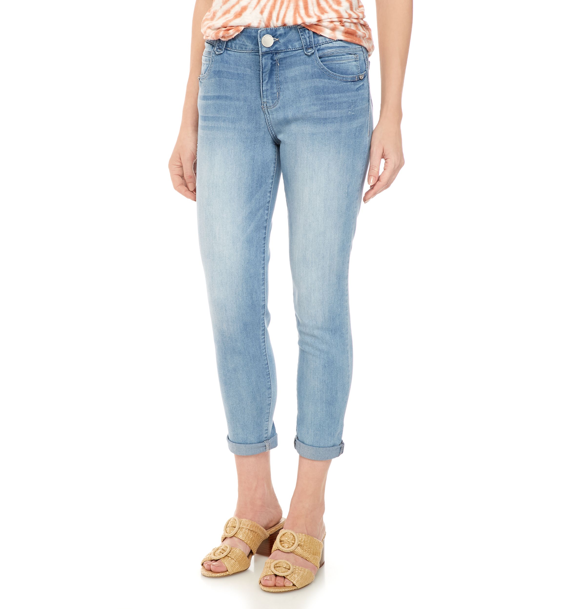 Womens Absolution Crop Skinny Jeans
