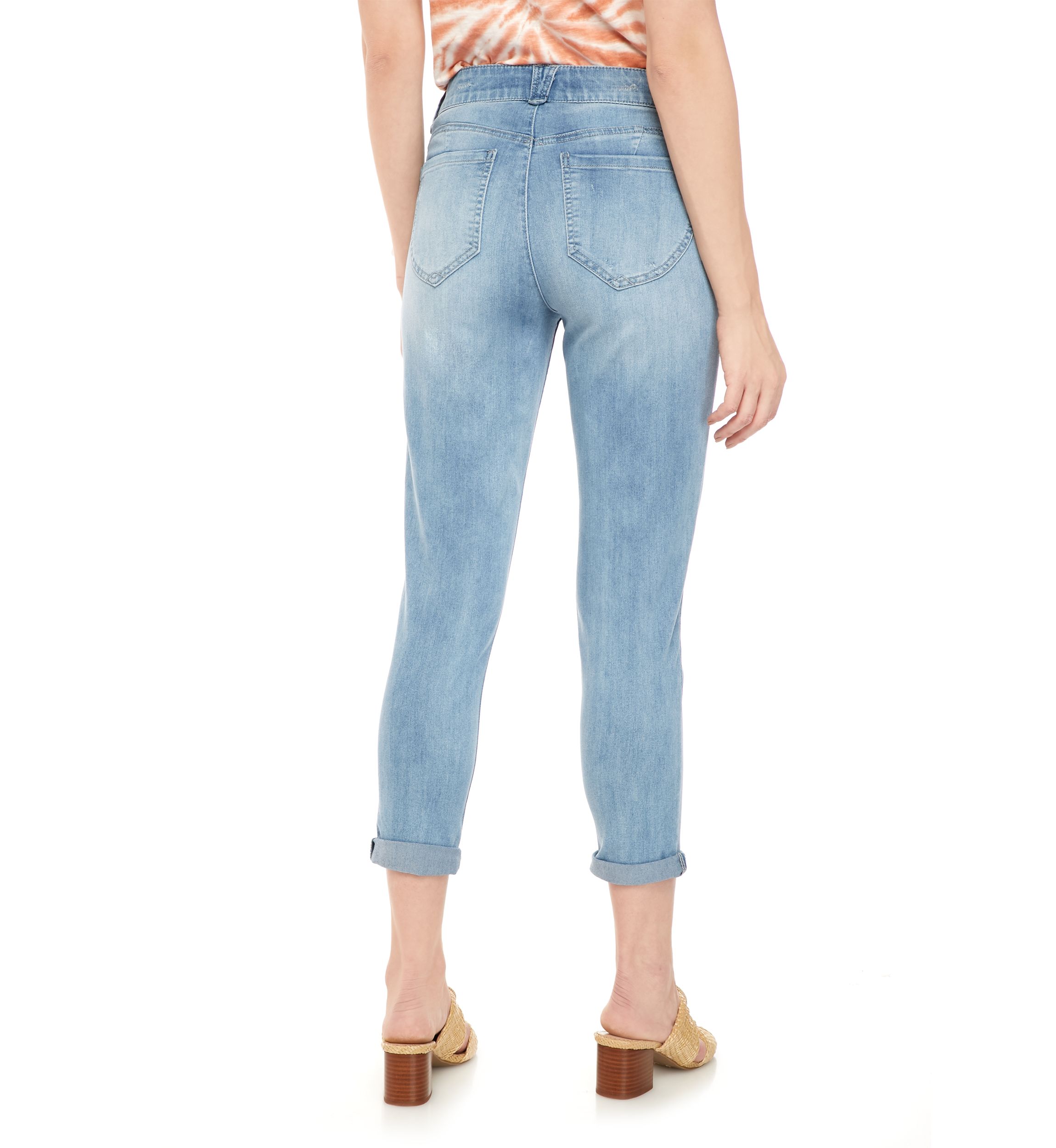 Womens Absolution Crop Skinny Jeans