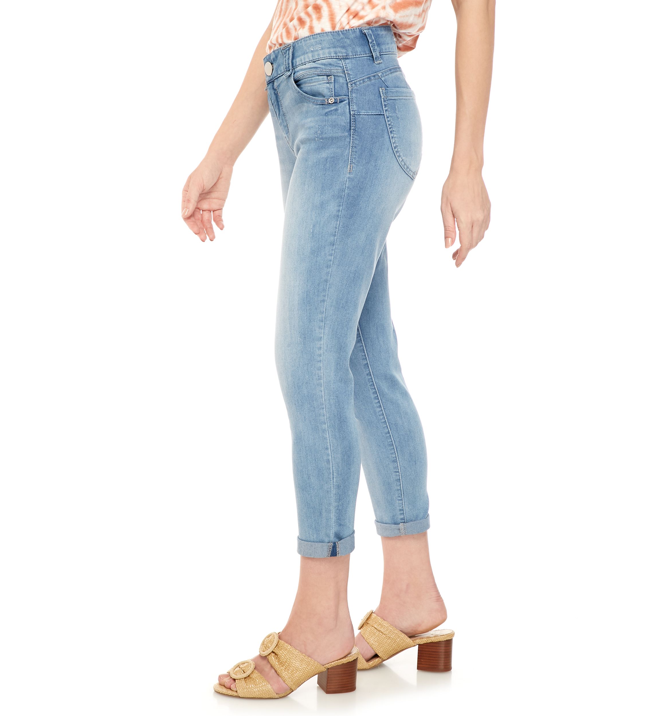 Womens Absolution Crop Skinny Jeans